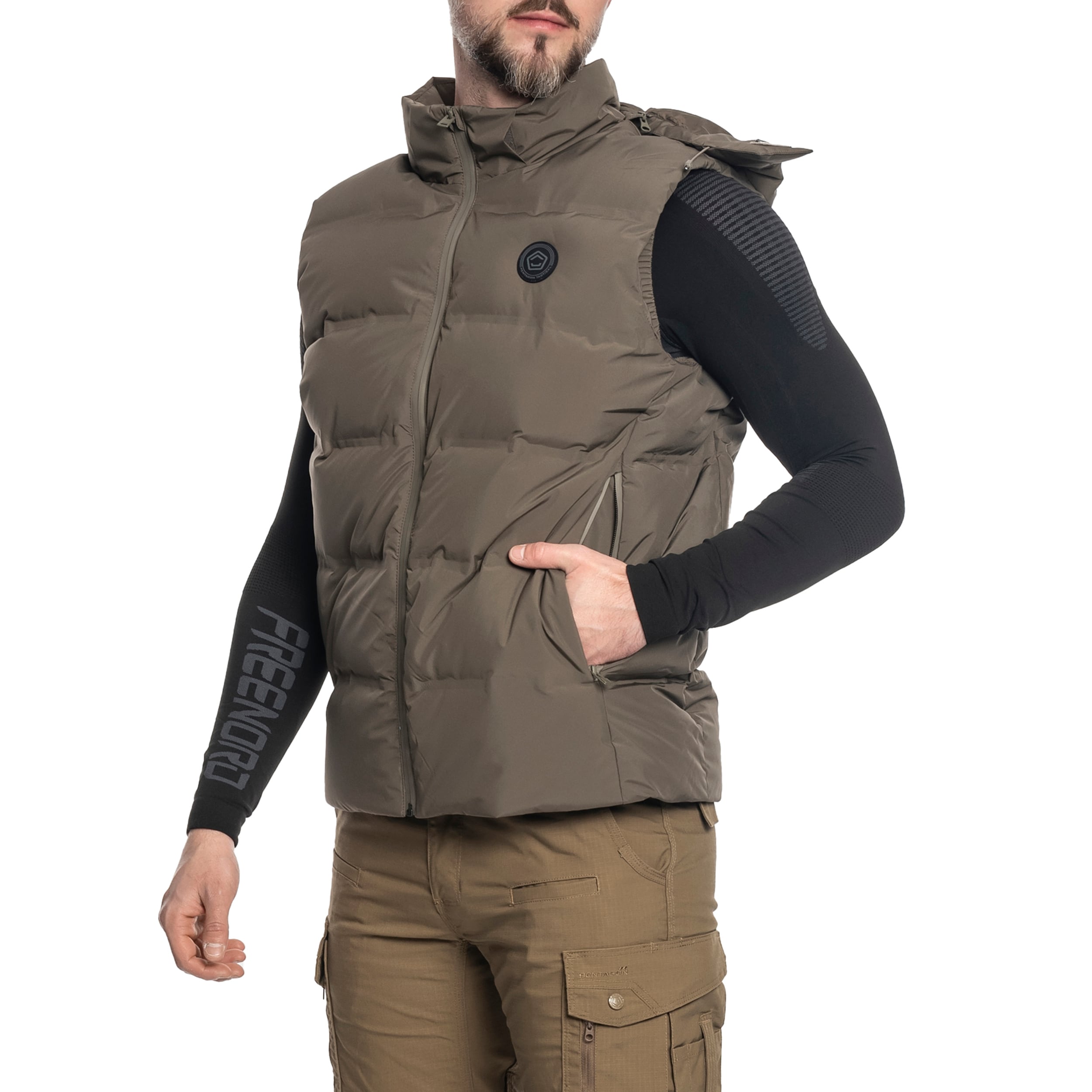 Bezrękawnik Pentagon Omega Down - RAL 7013