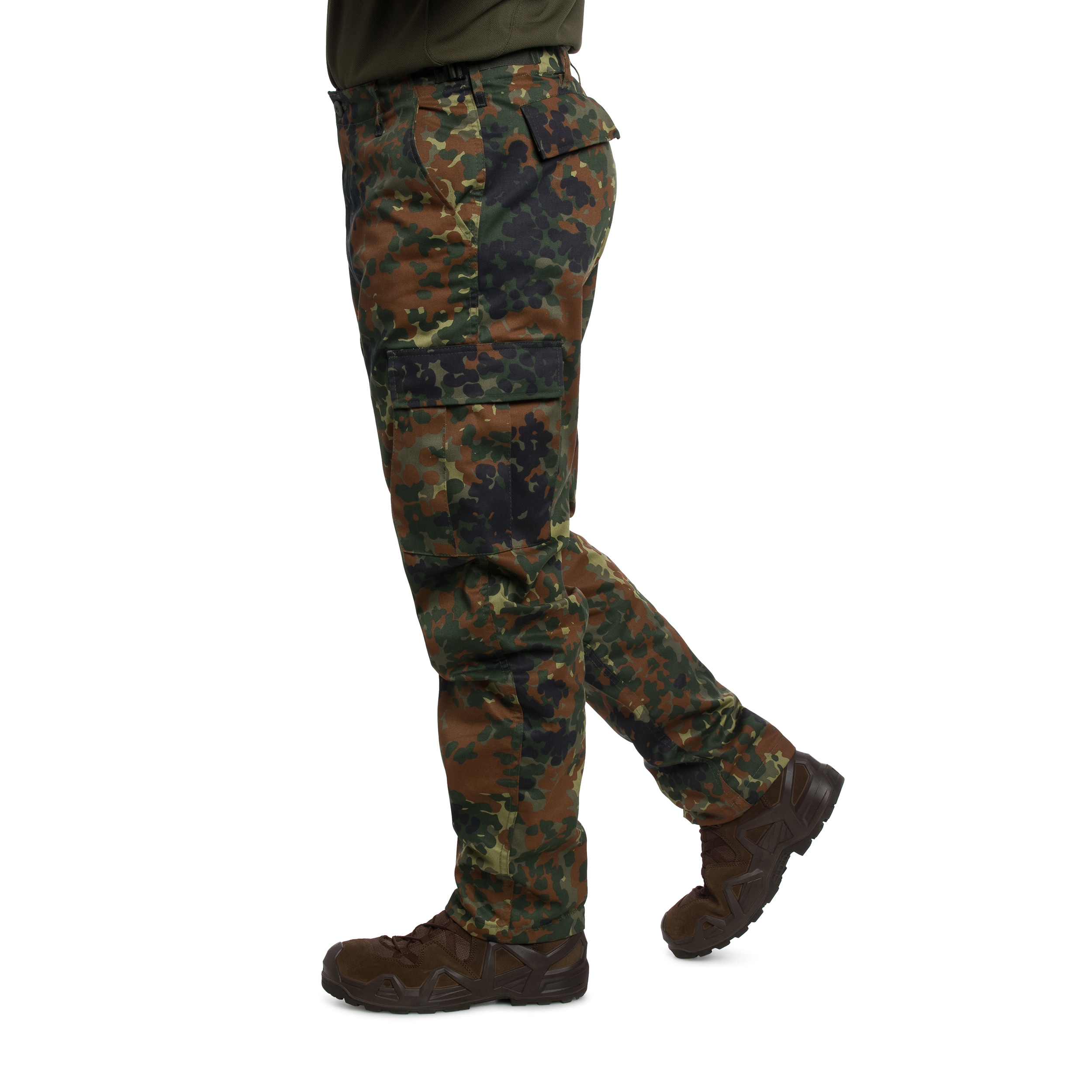 Spodnie wojskowe MFH US Combat BDU - Flecktarn