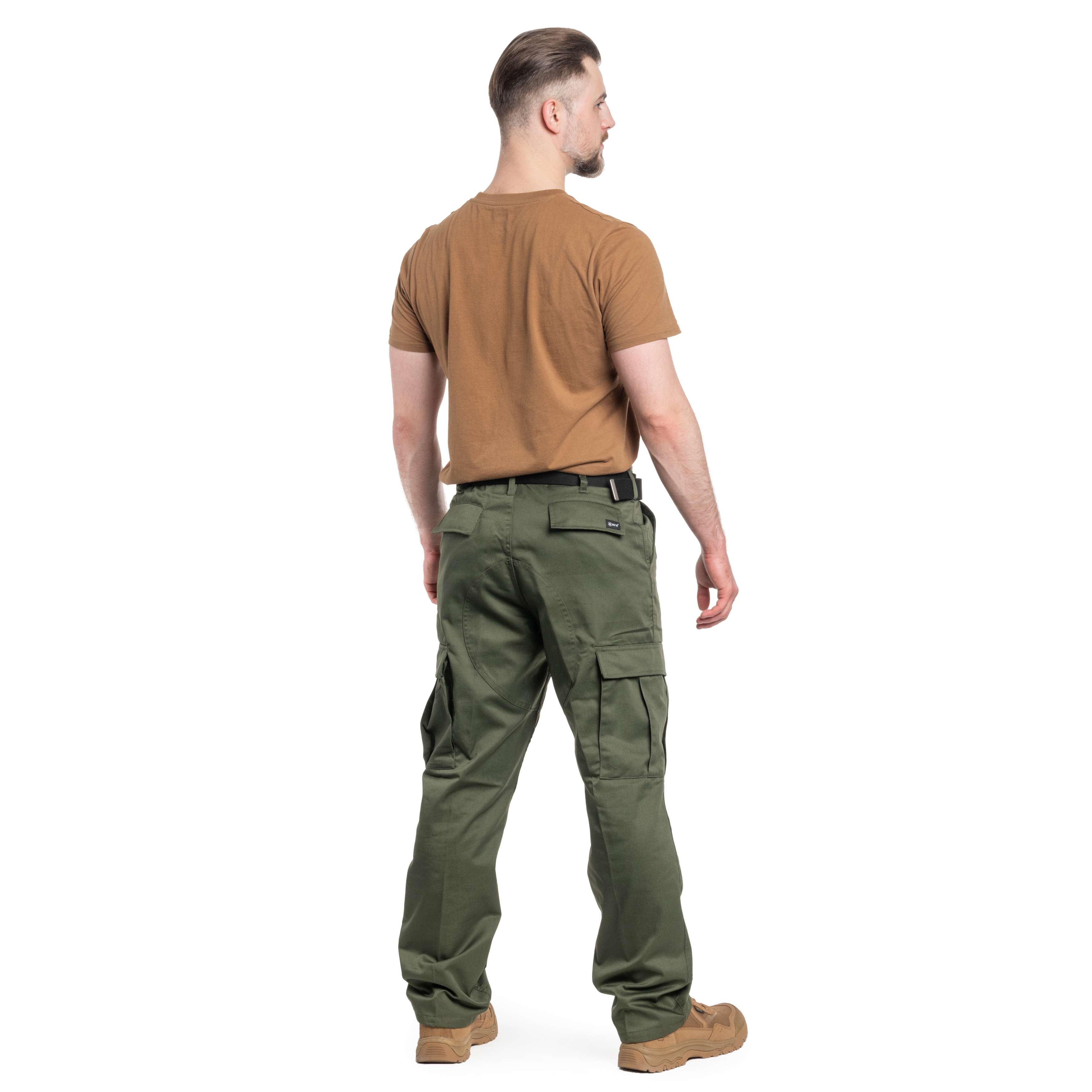 Spodnie wojskowe MFH wzmacniane US Combat BDU - Olive