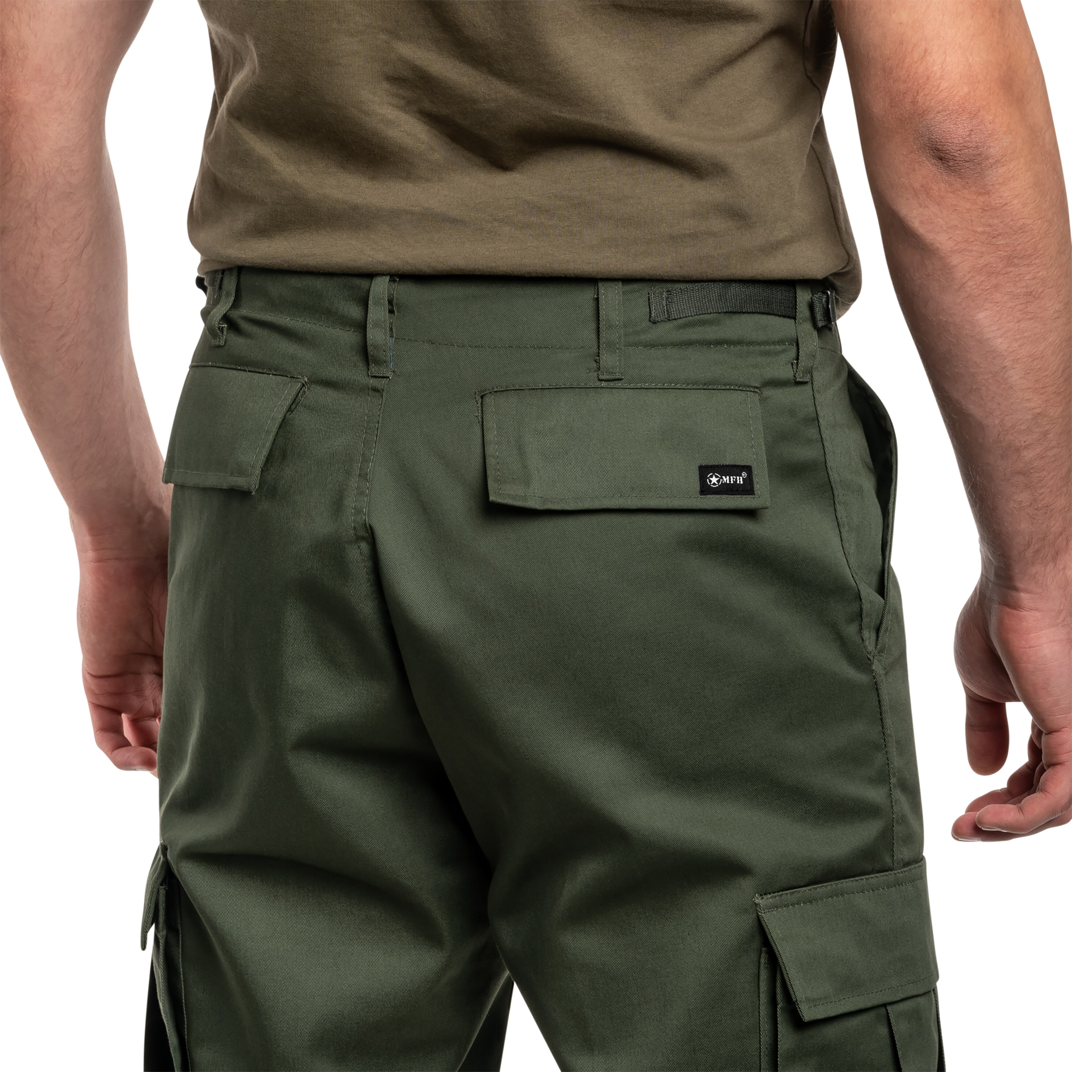 Spodnie wojskowe MFH US Combat BDU - Olive