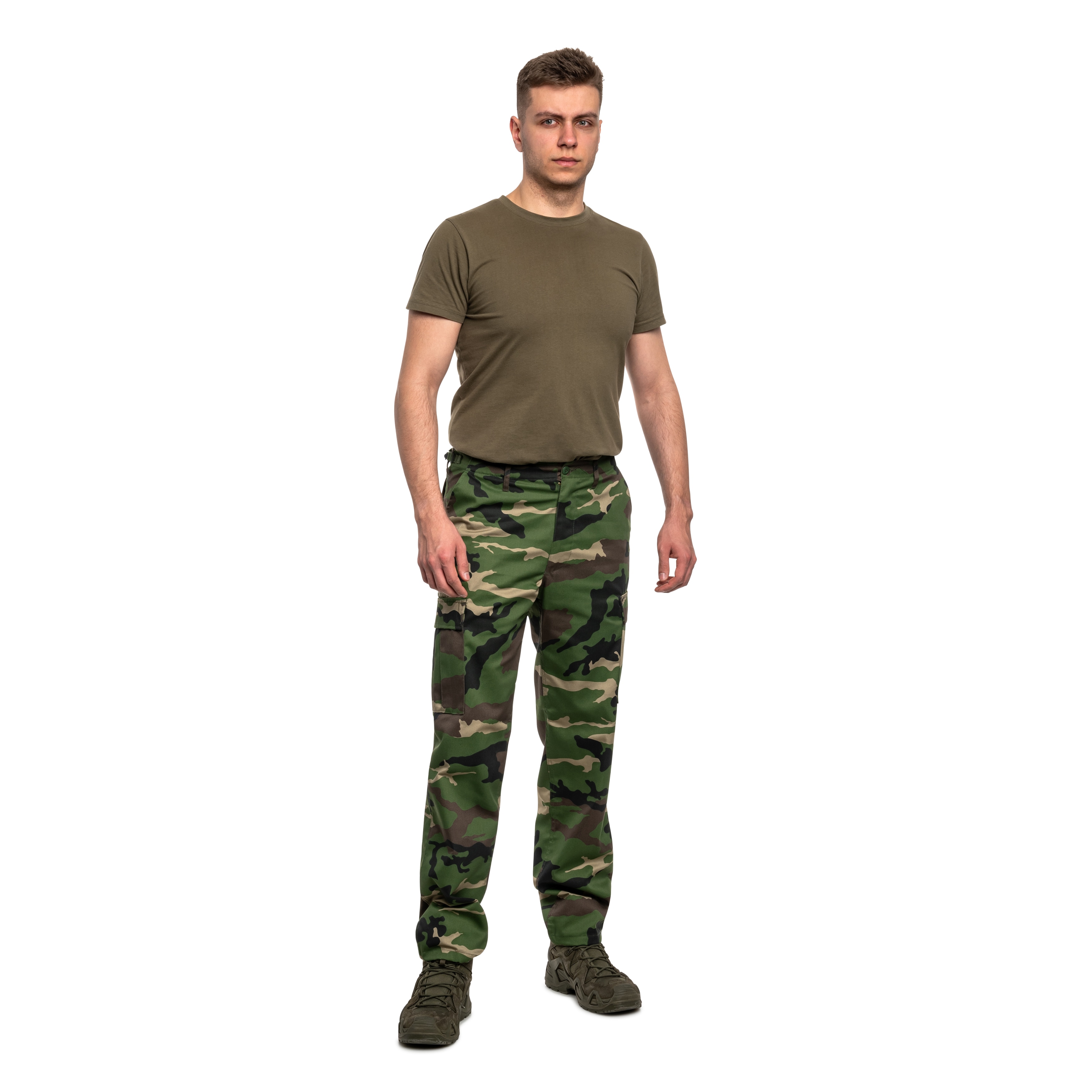 Spodnie wojskowe MFH US Combat BDU - M97 SK Camo