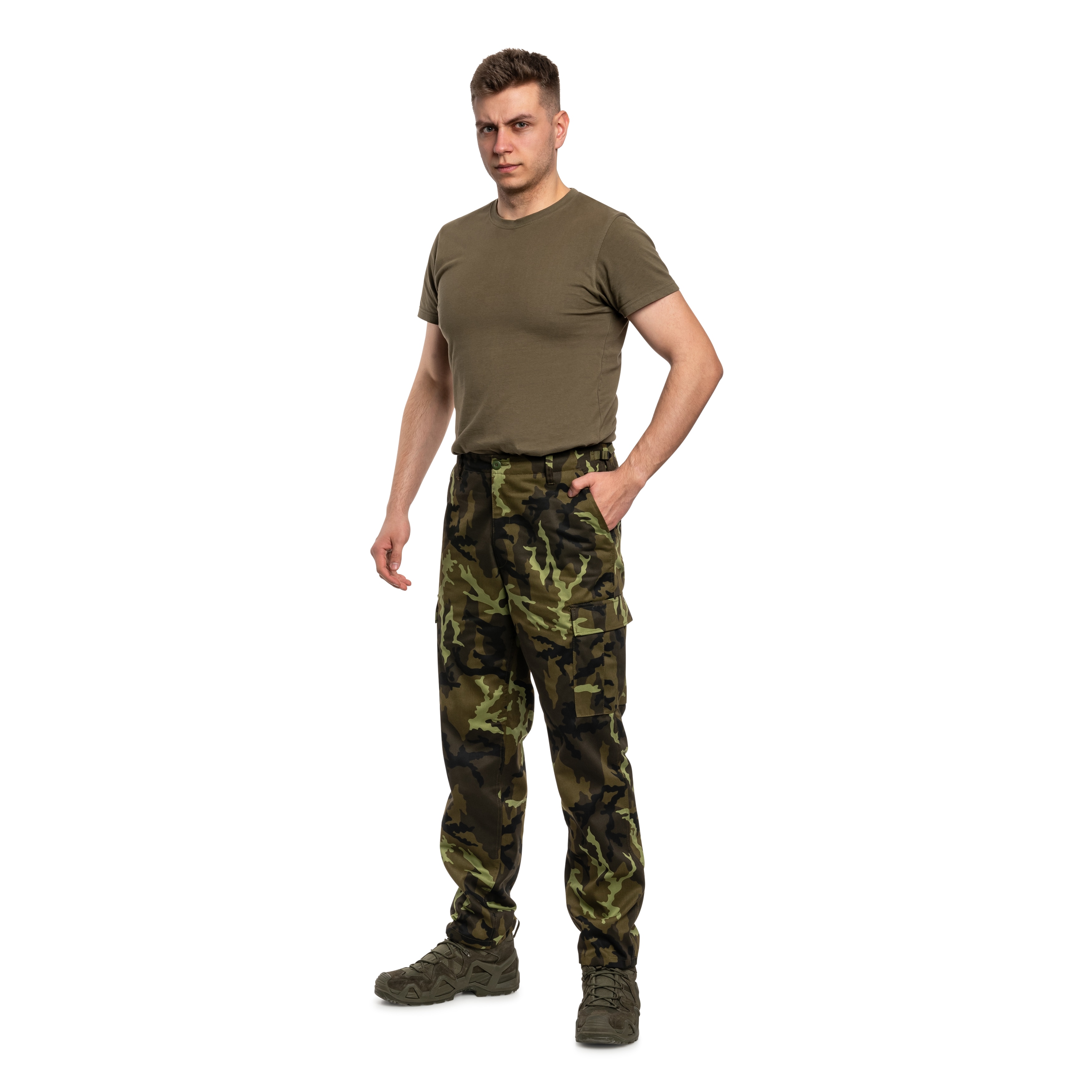 Spodnie wojskowe MFH US Combat BDU - M95 CZ Camo