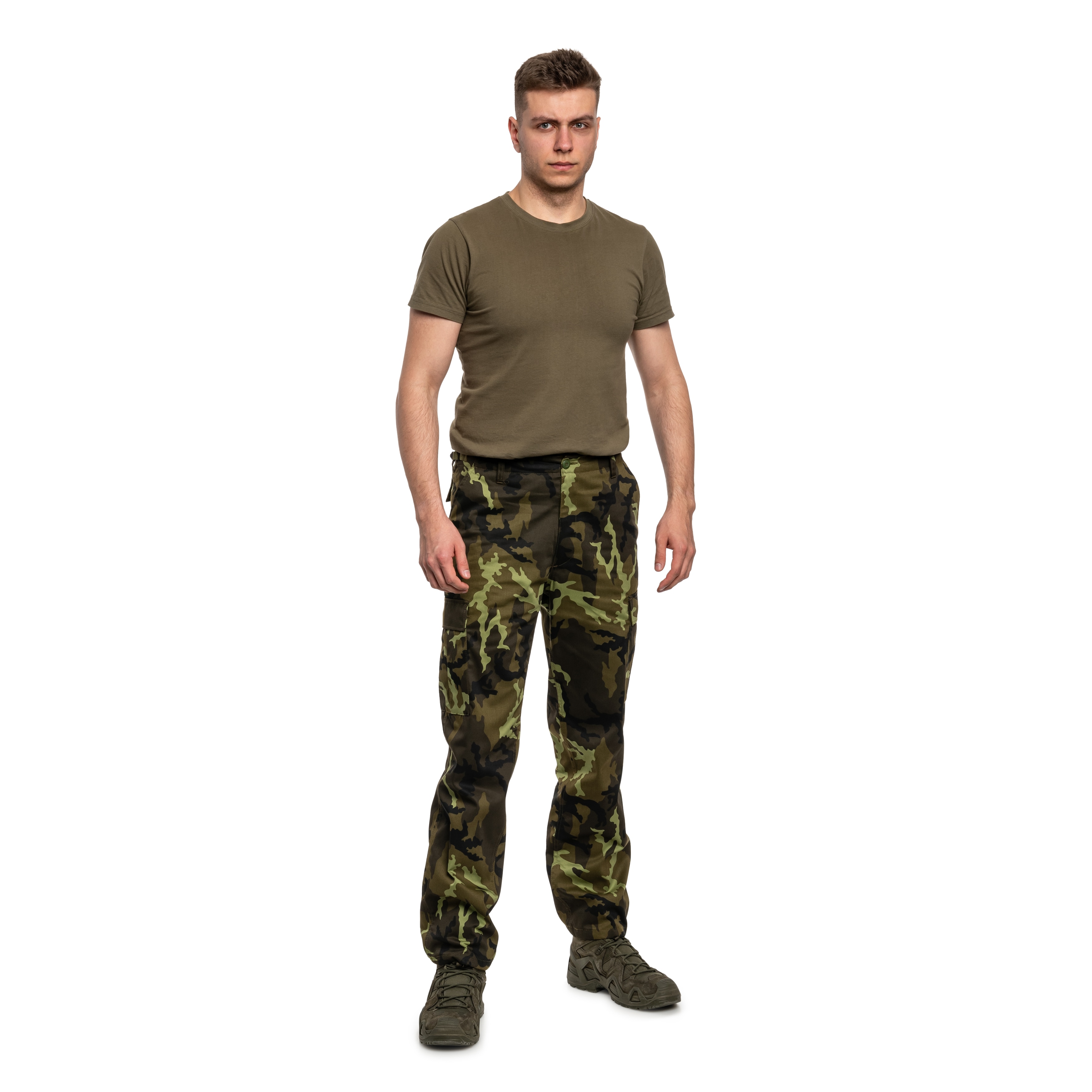 Spodnie wojskowe MFH US Combat BDU - M95 CZ Camo