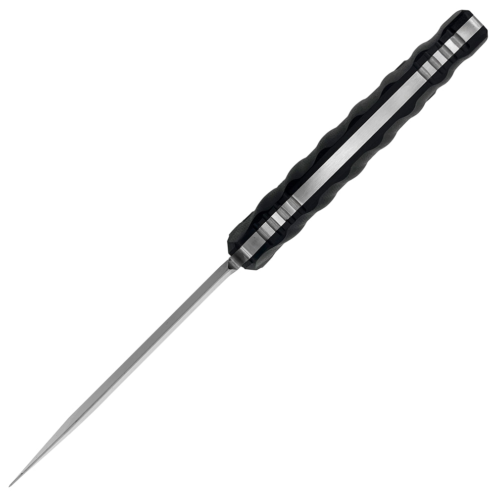 Takumitak Fulcrum Fixed Blade Knife - Black/Silver