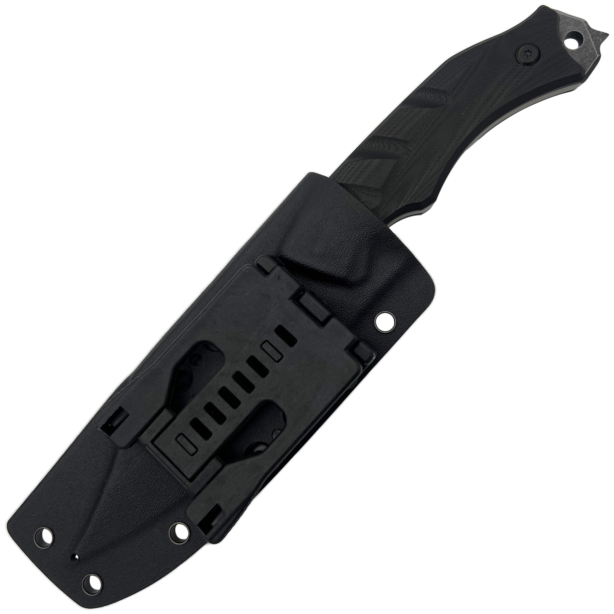 Takumitak Alert Fixed Blade Knife - Black/Stonewash