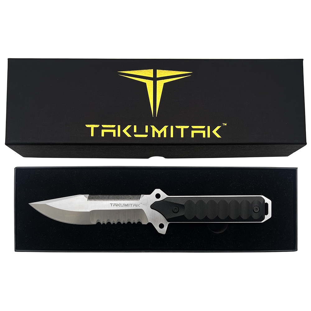 Nóż Takumitak Escort - Black/Silver