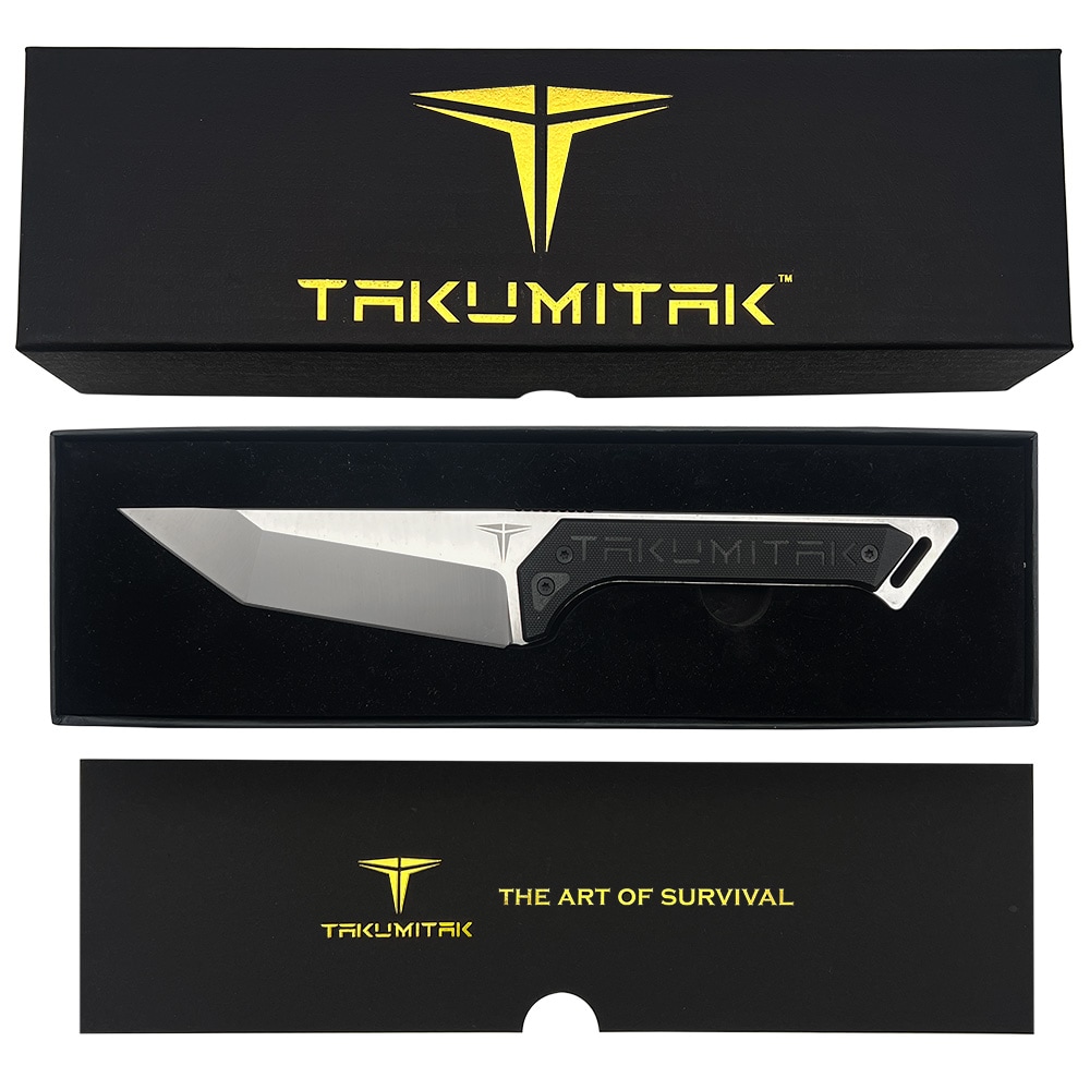 Nóż Takumitak Charge - Black/Silver