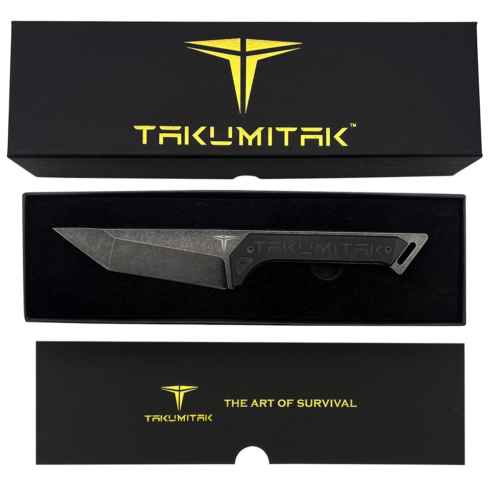 Nóż Takumitak Charge - Black/Stonewash