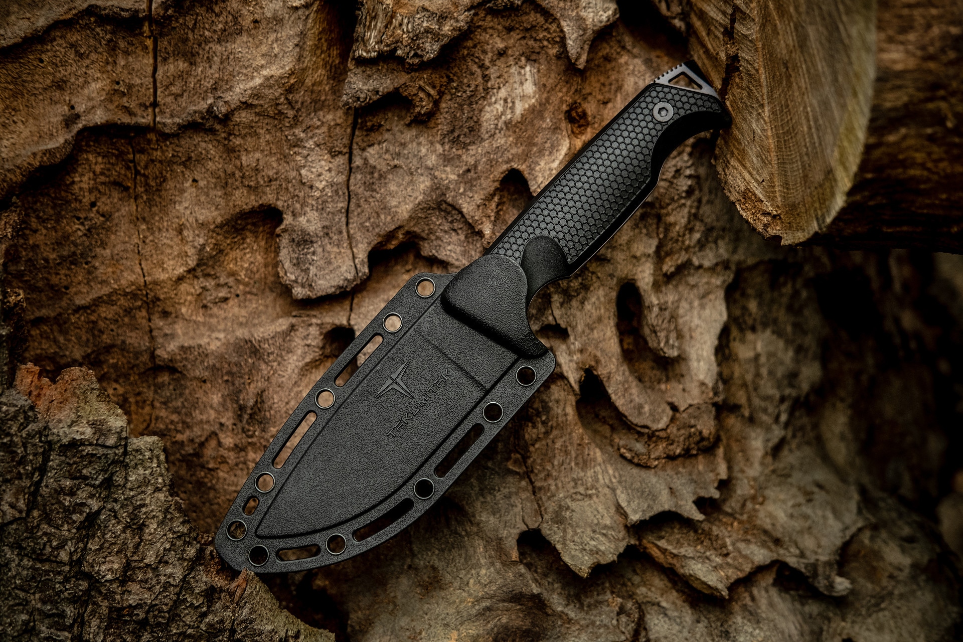 Nóż Takumitak Easy Night - Black/Coyote Brown
