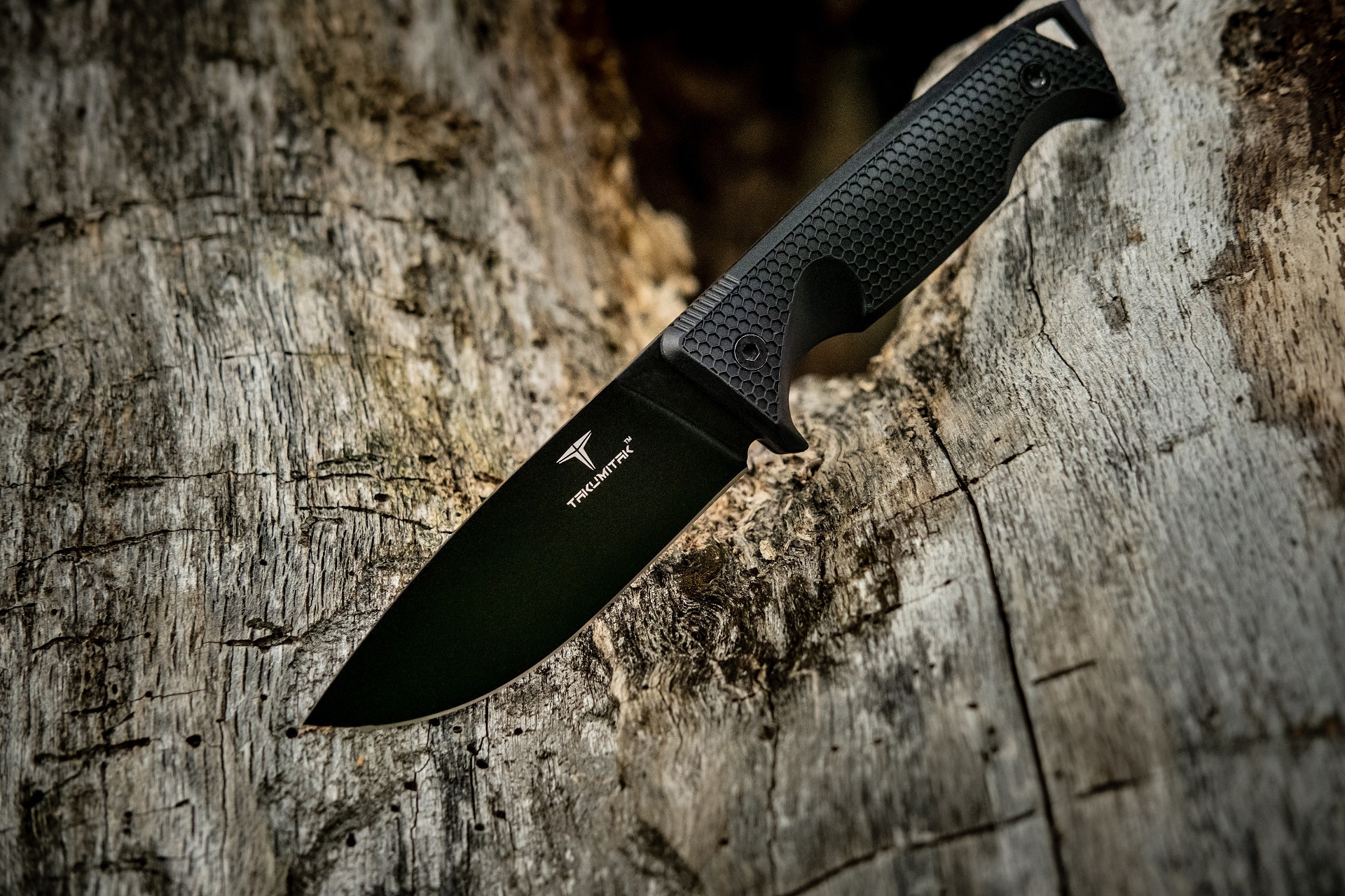 Nóż Takumitak Easy Night - Black/Coyote Brown