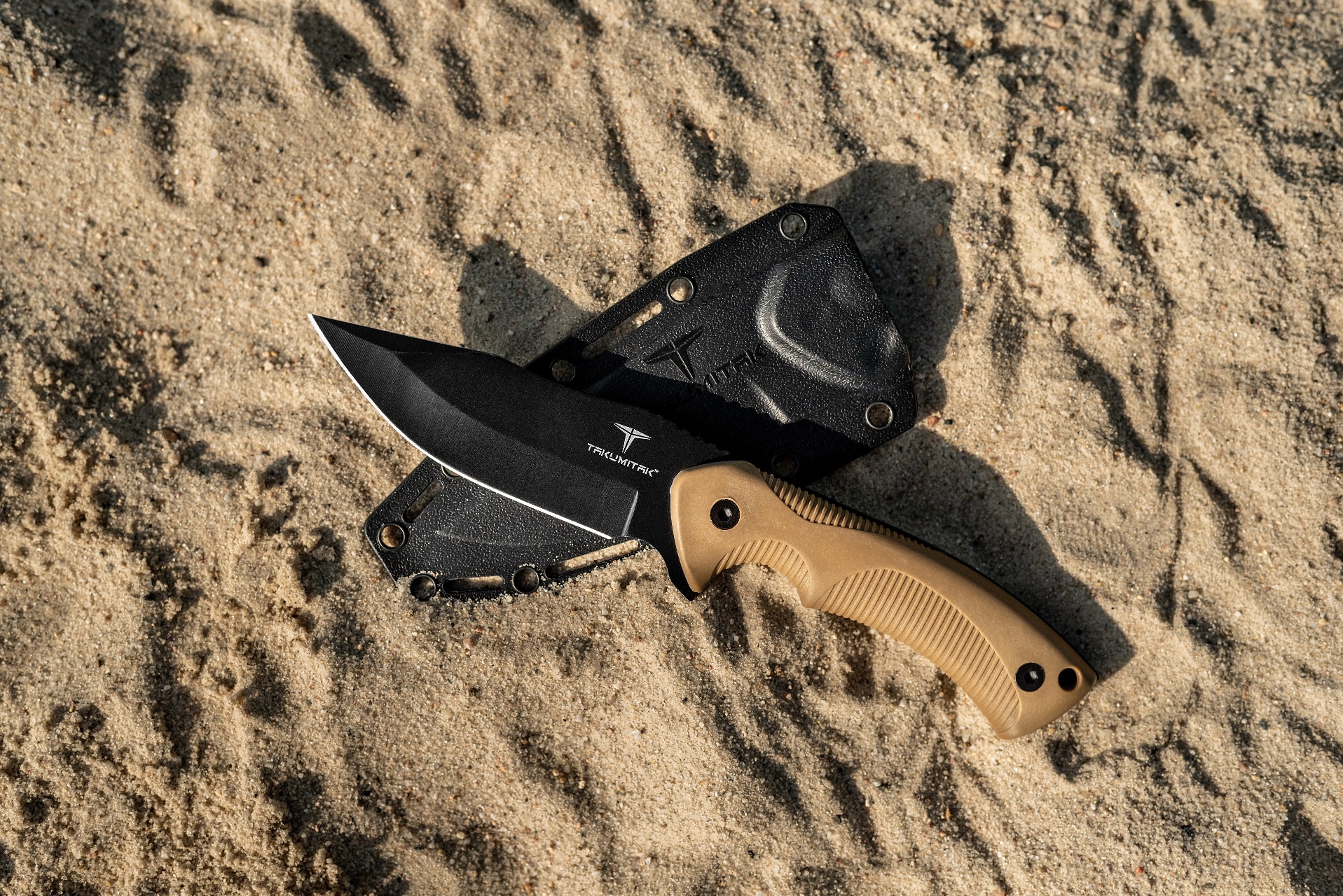Nóż Takumitak Fit - Black/Coyote