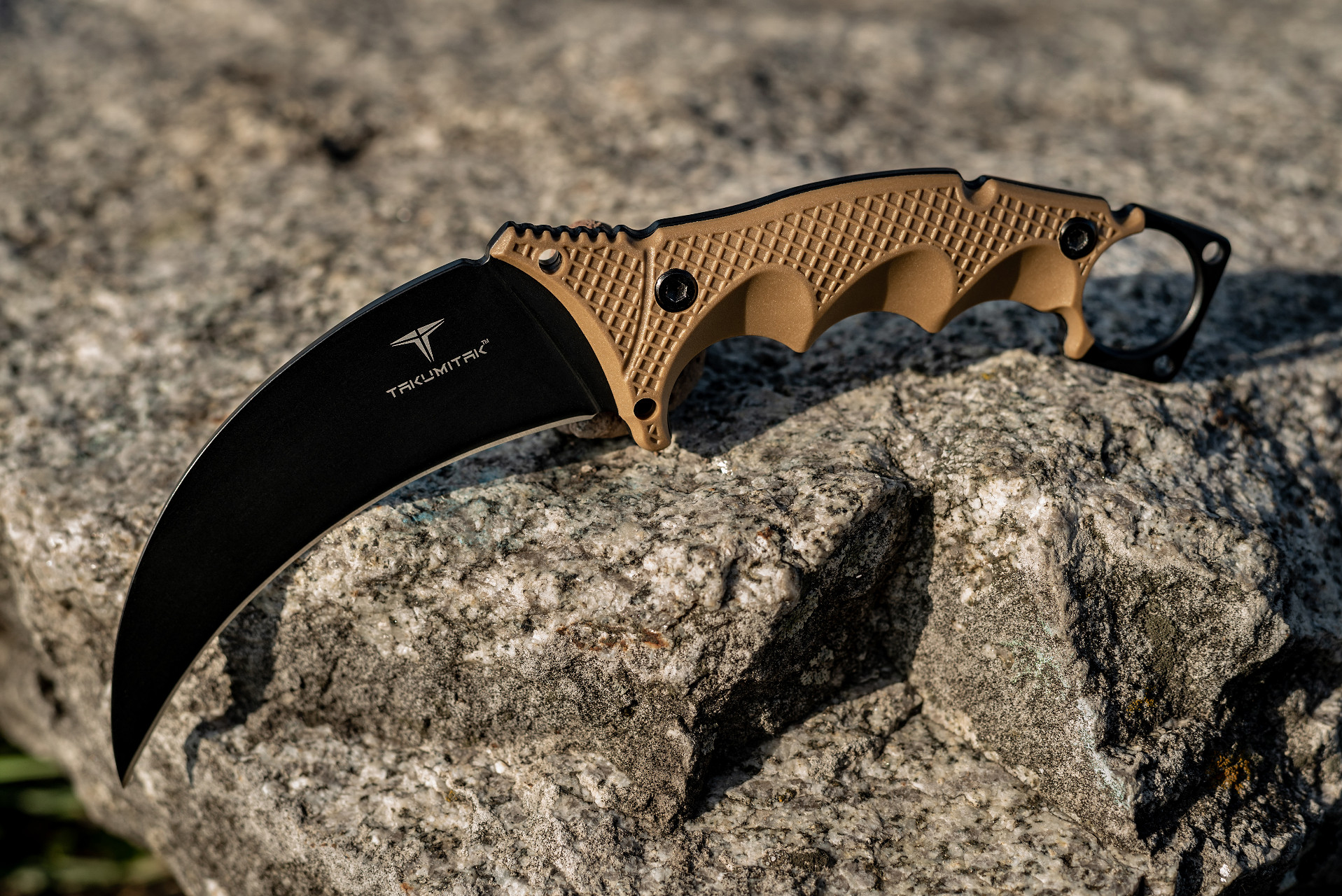 Nóż Takumitak Midnight - Black/Coyote Brown