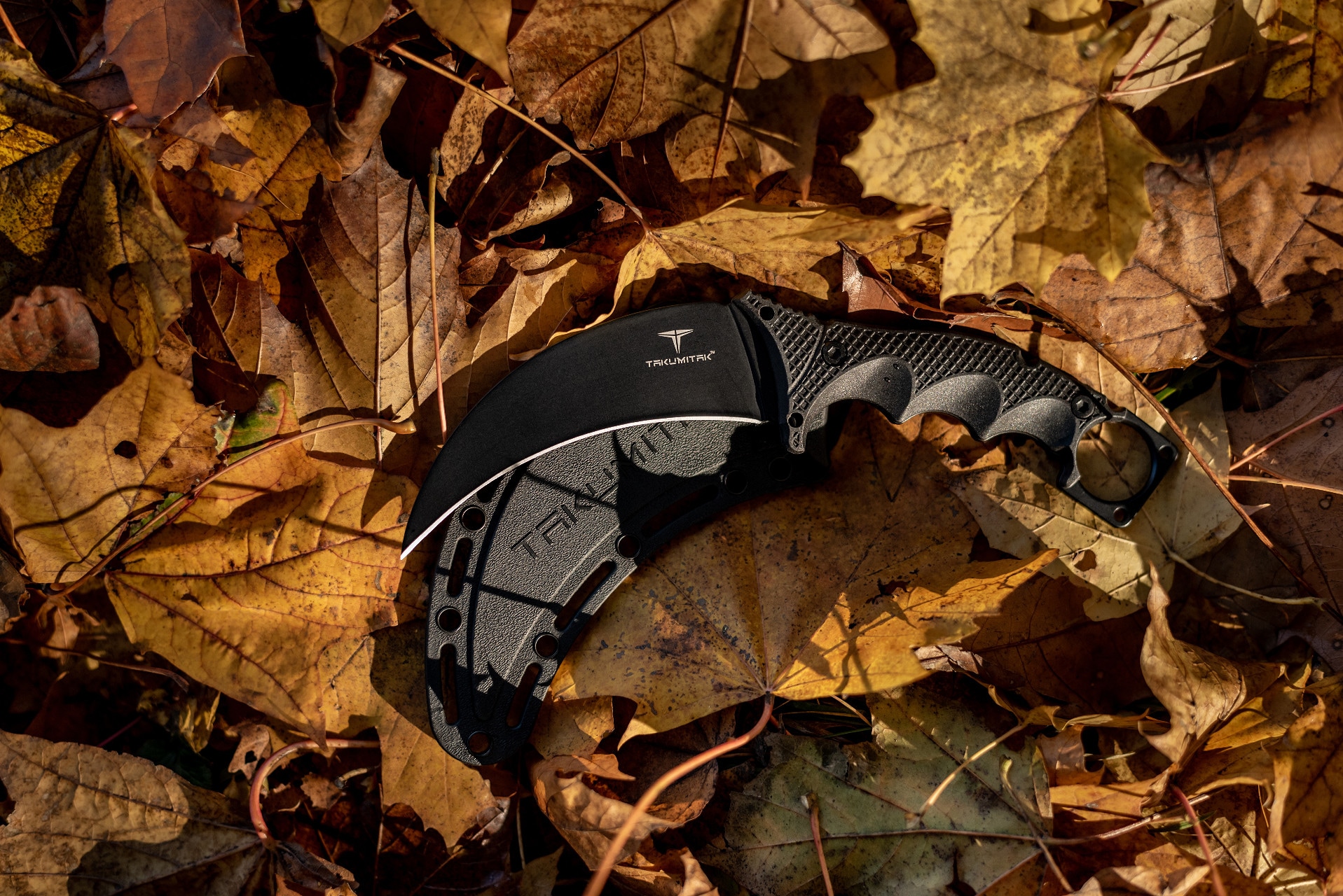 Nóż Takumitak Midnight - Black/Coyote Brown