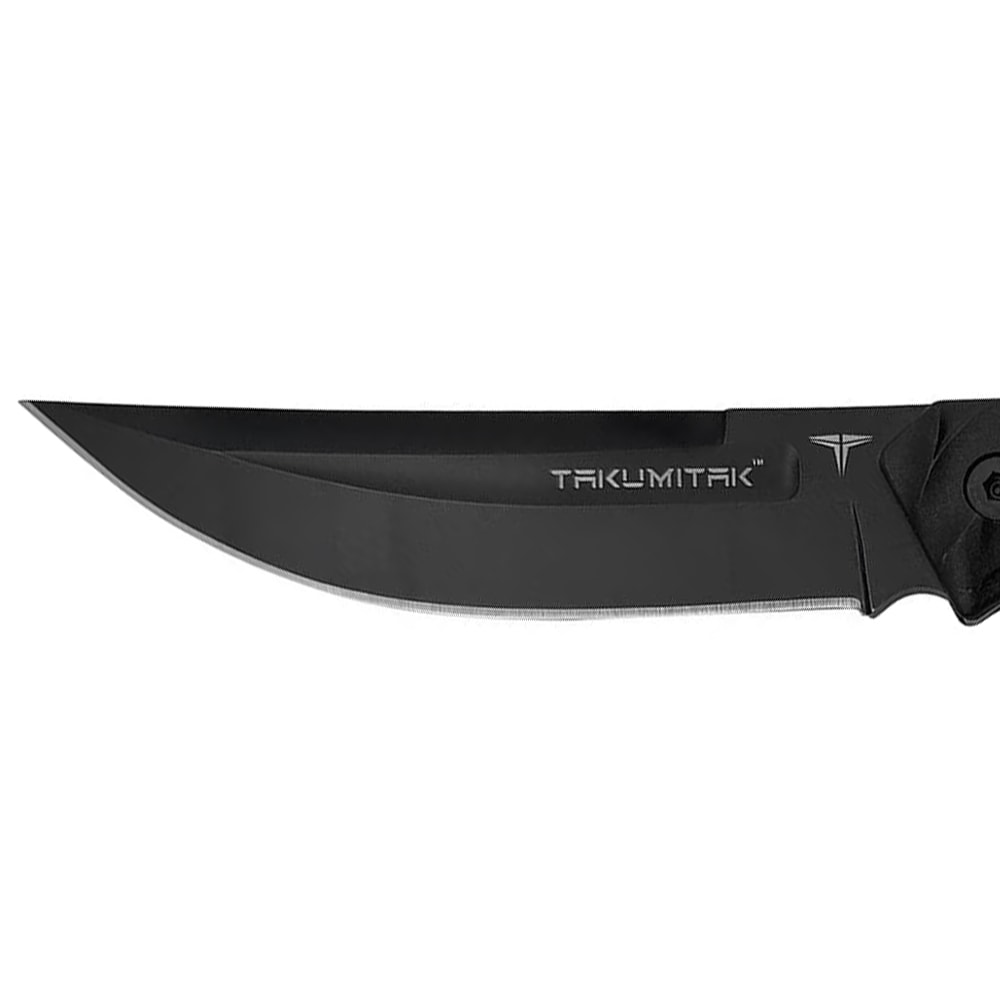 Takumitak Ninja Fixed Blade Knife - Black/Coyote Brown