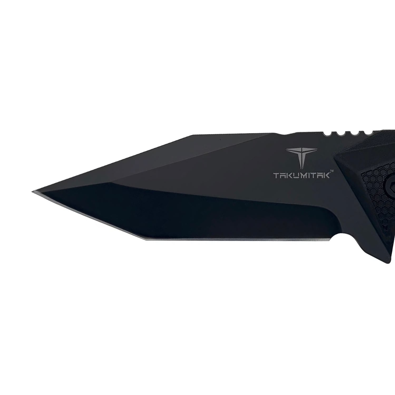 Takumitak Terminal Fixed Blade Knife - Black/Coyote Brown