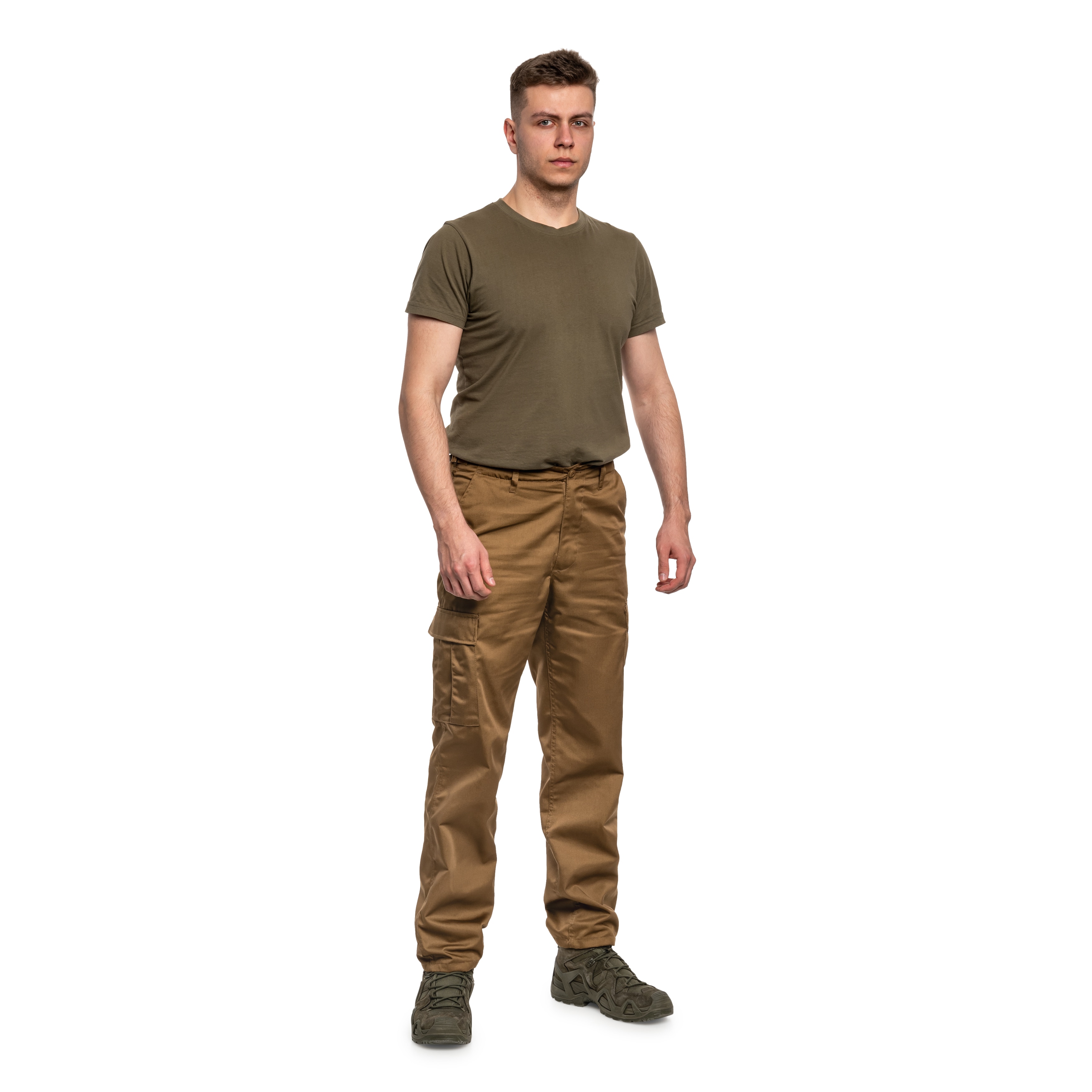 Spodnie wojskowe MFH US Combat BDU - Coyote Tan