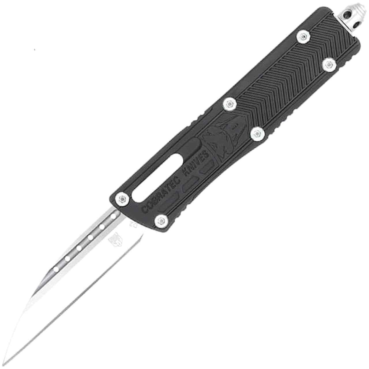 Nóż sprężynowy CobraTec Small Sidewinder Wharncliffe - Black
