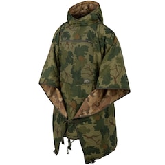Ponczo dwustronne Helikon Swagman Roll z funkcją śpiwora - Mitchell Camo Leaf/Mitchell Camo Clouds