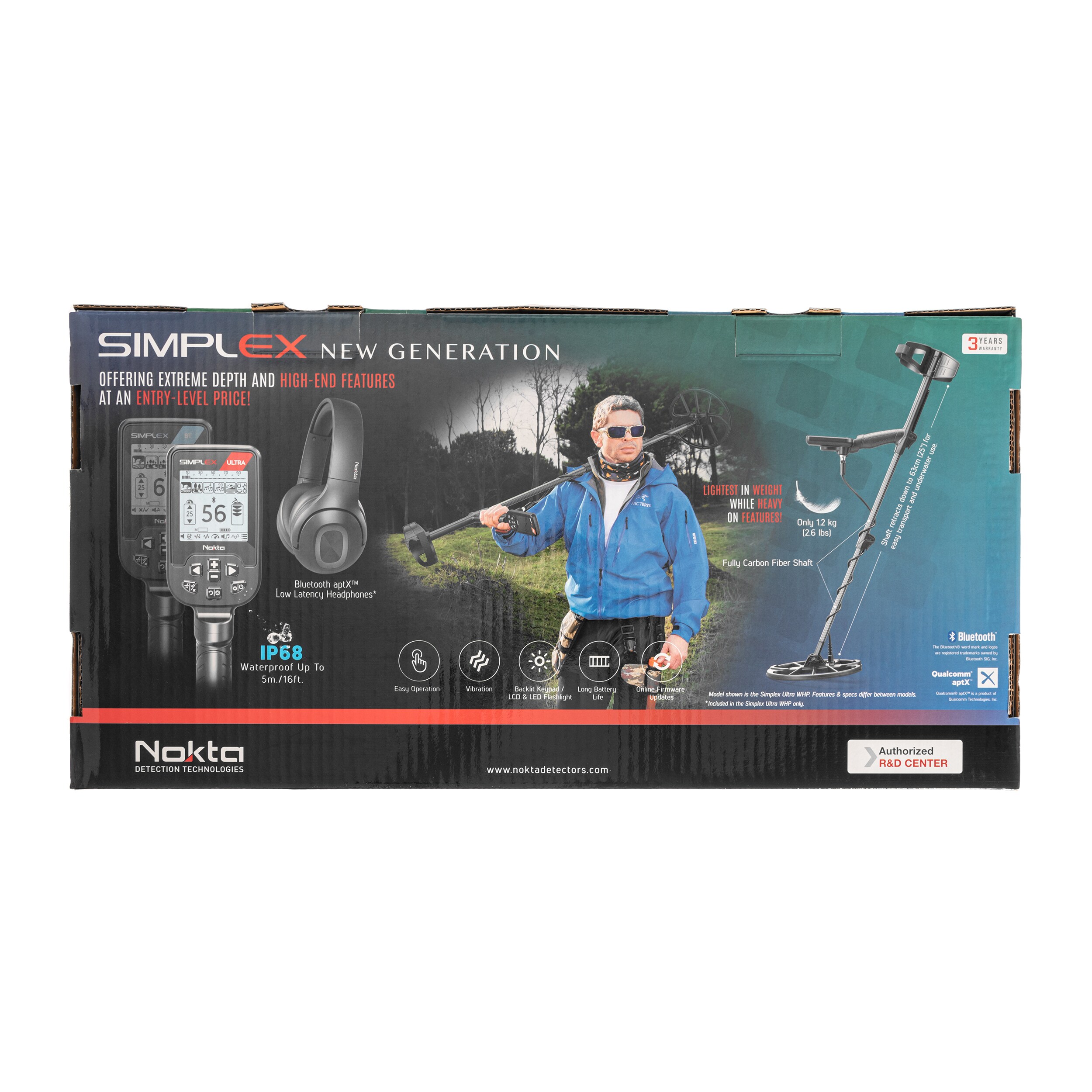 Wykrywacz metali Nokta Simplex Ultra + AccuPoint