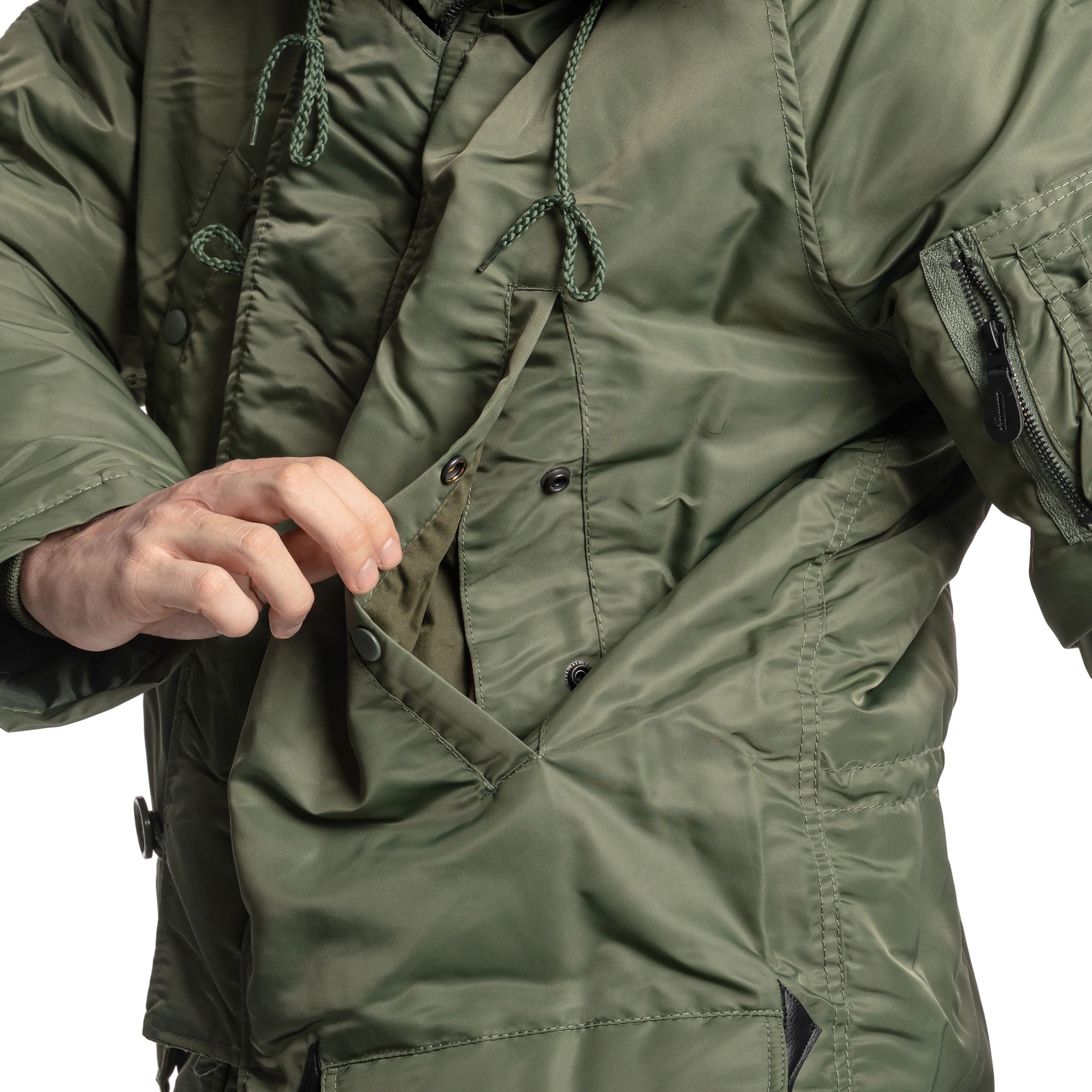Куртка Mil-Tec N3B Парка - Olive