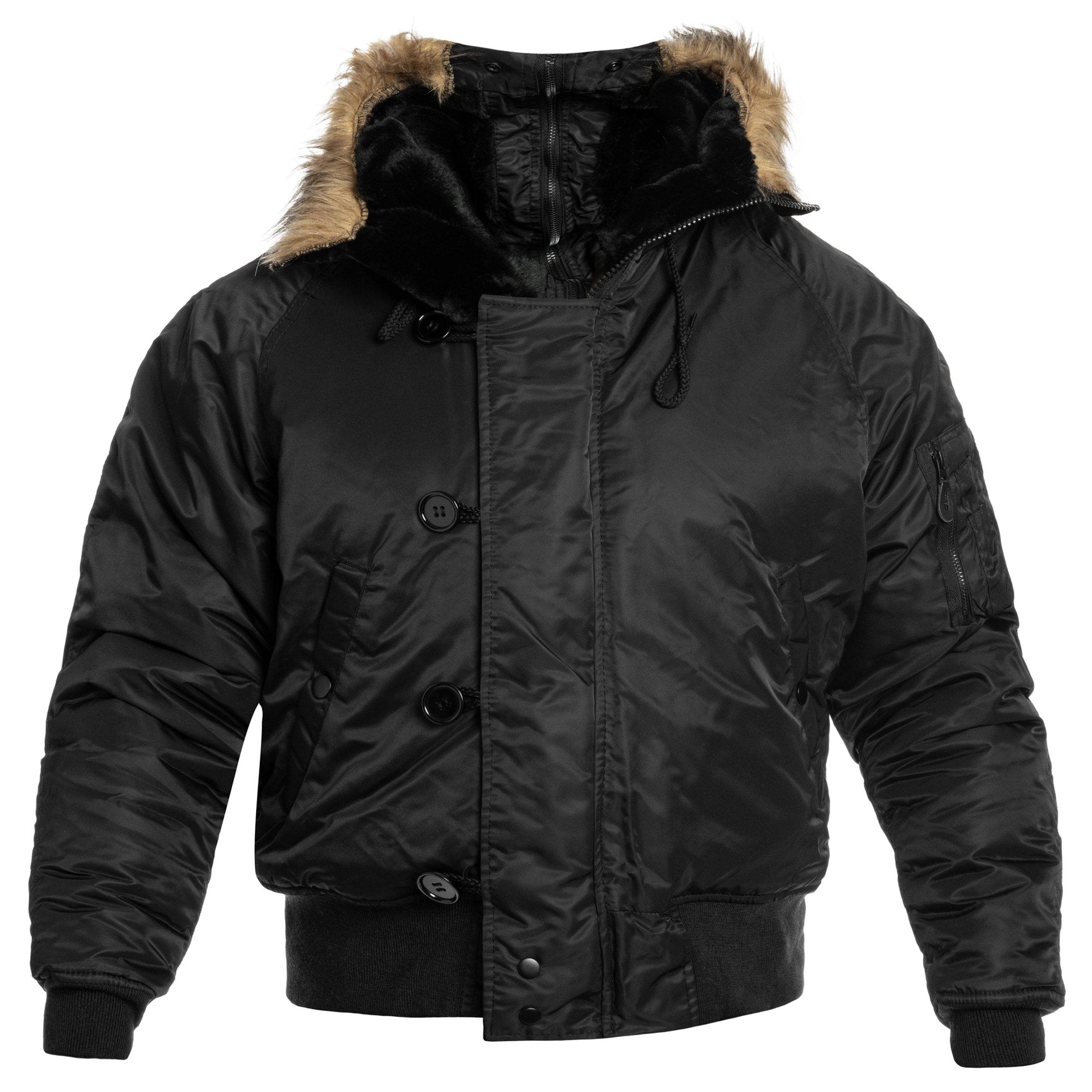 Kurtka Mil-Tec Flight Jacket N2B - Black