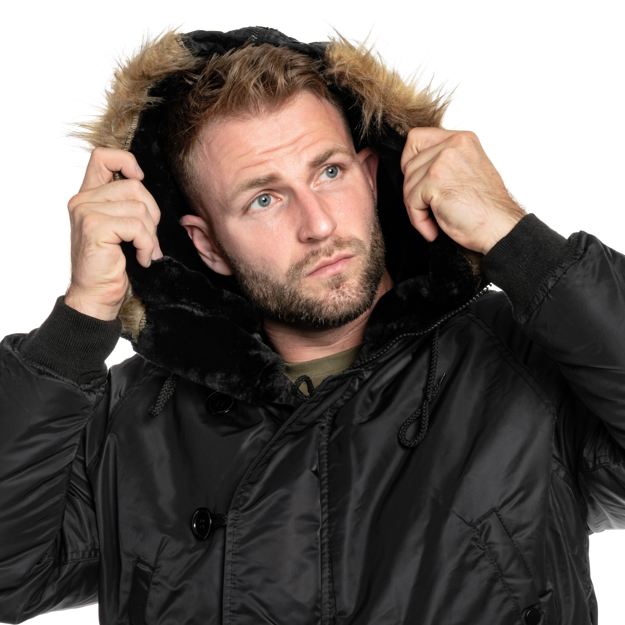 Kurtka Mil-Tec Flight Jacket N2B - Black