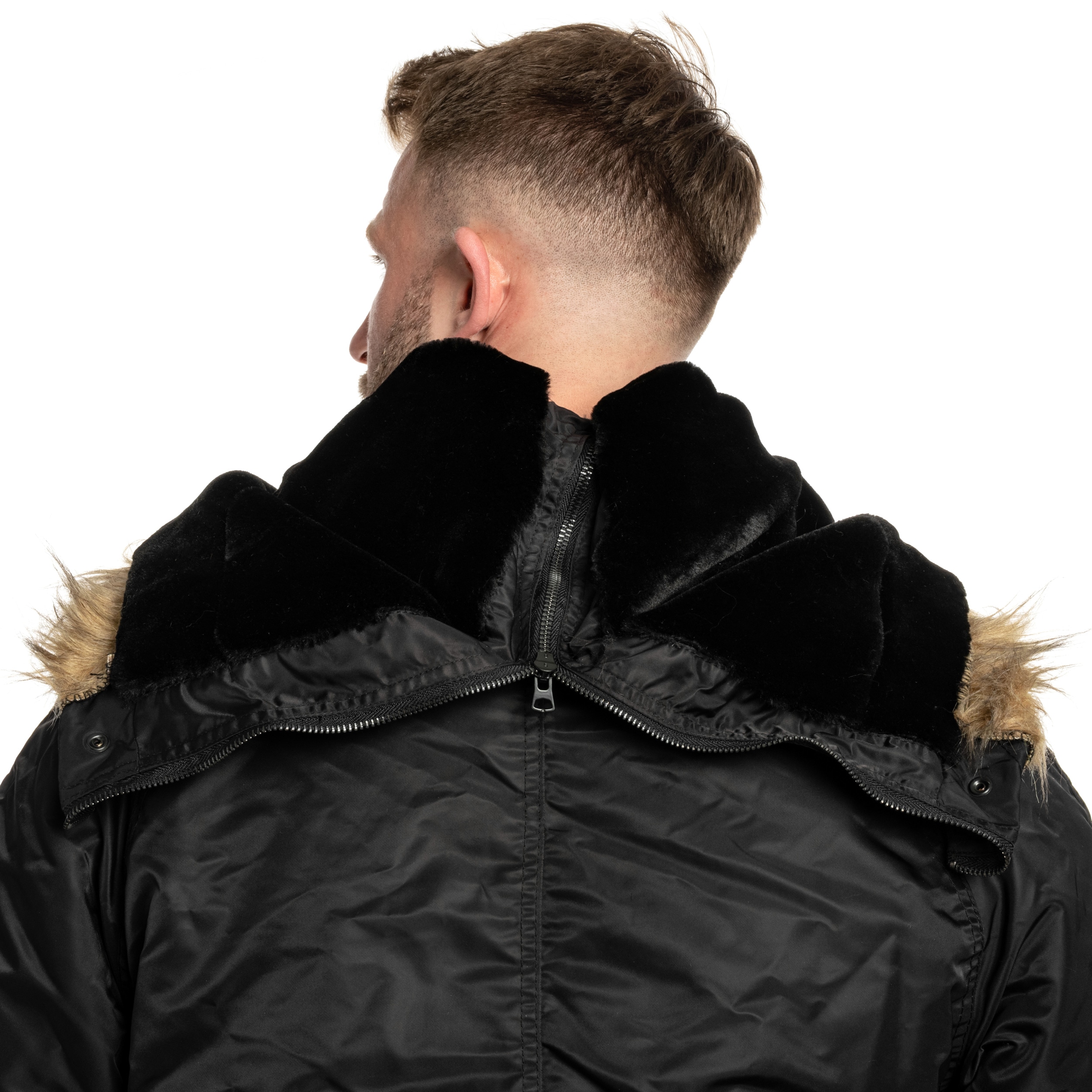Kurtka Mil-Tec Flight Jacket N2B - Black