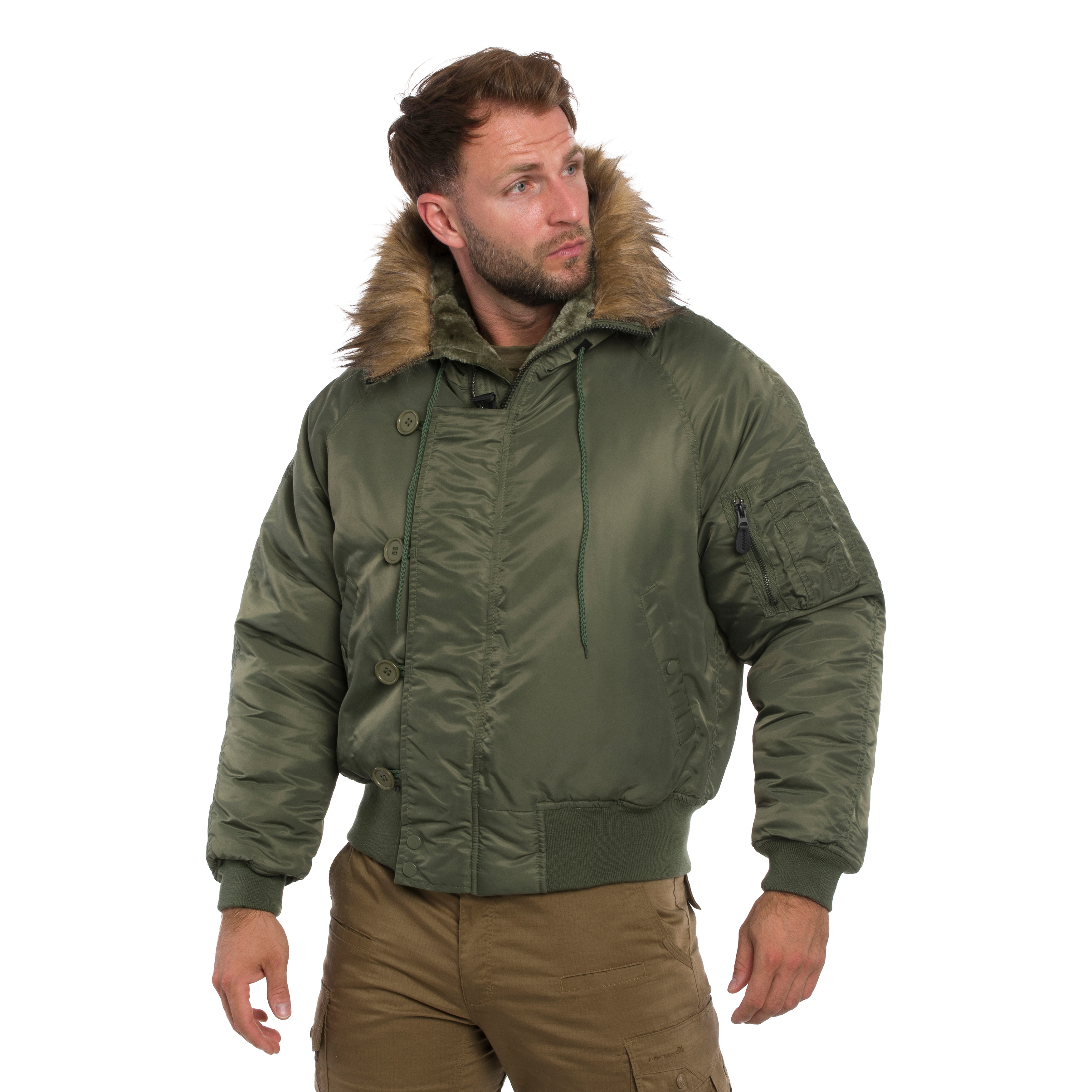 Kurtka Mil-Tec Flight Jacket N2B - Olive