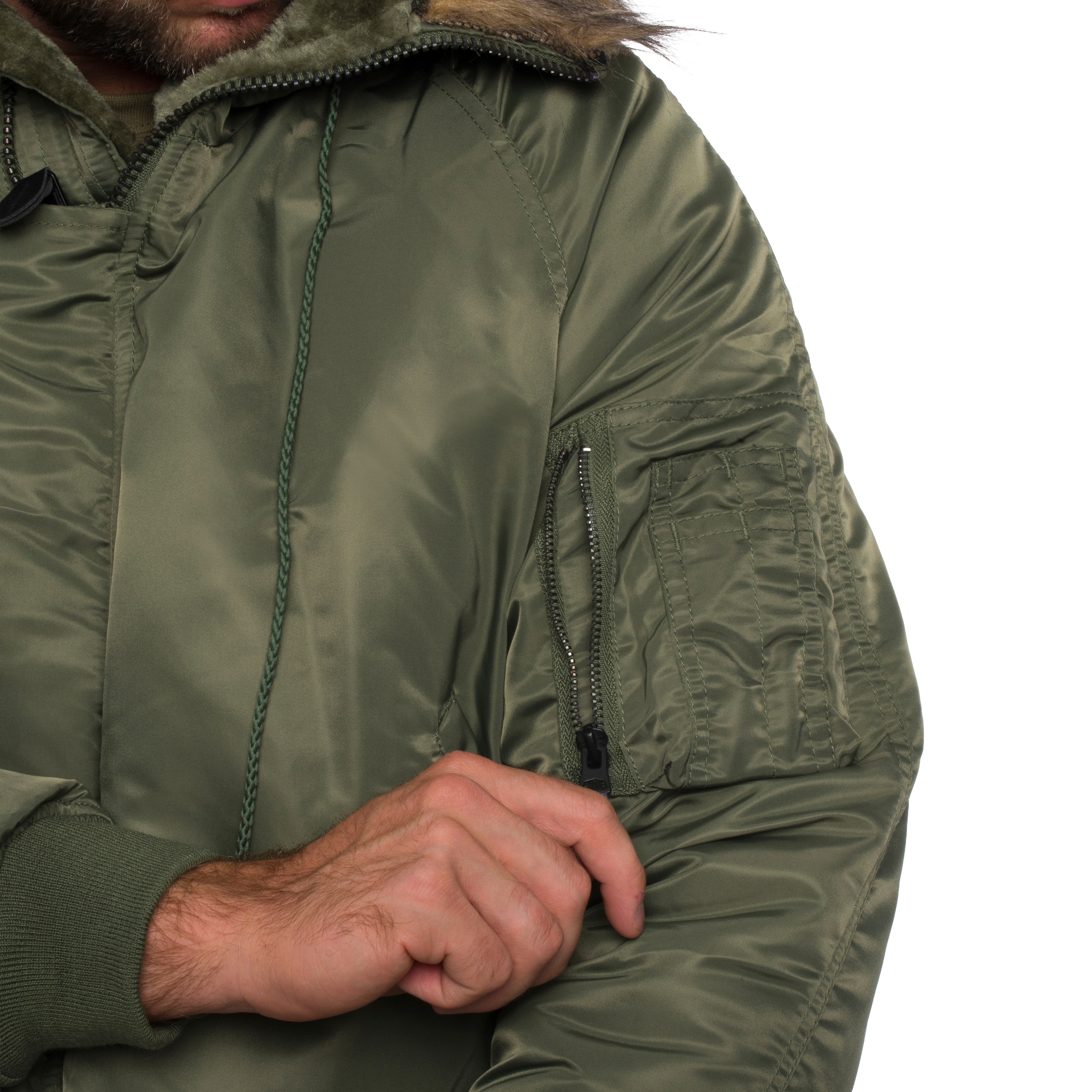Kurtka Mil-Tec Flight Jacket N2B - Olive