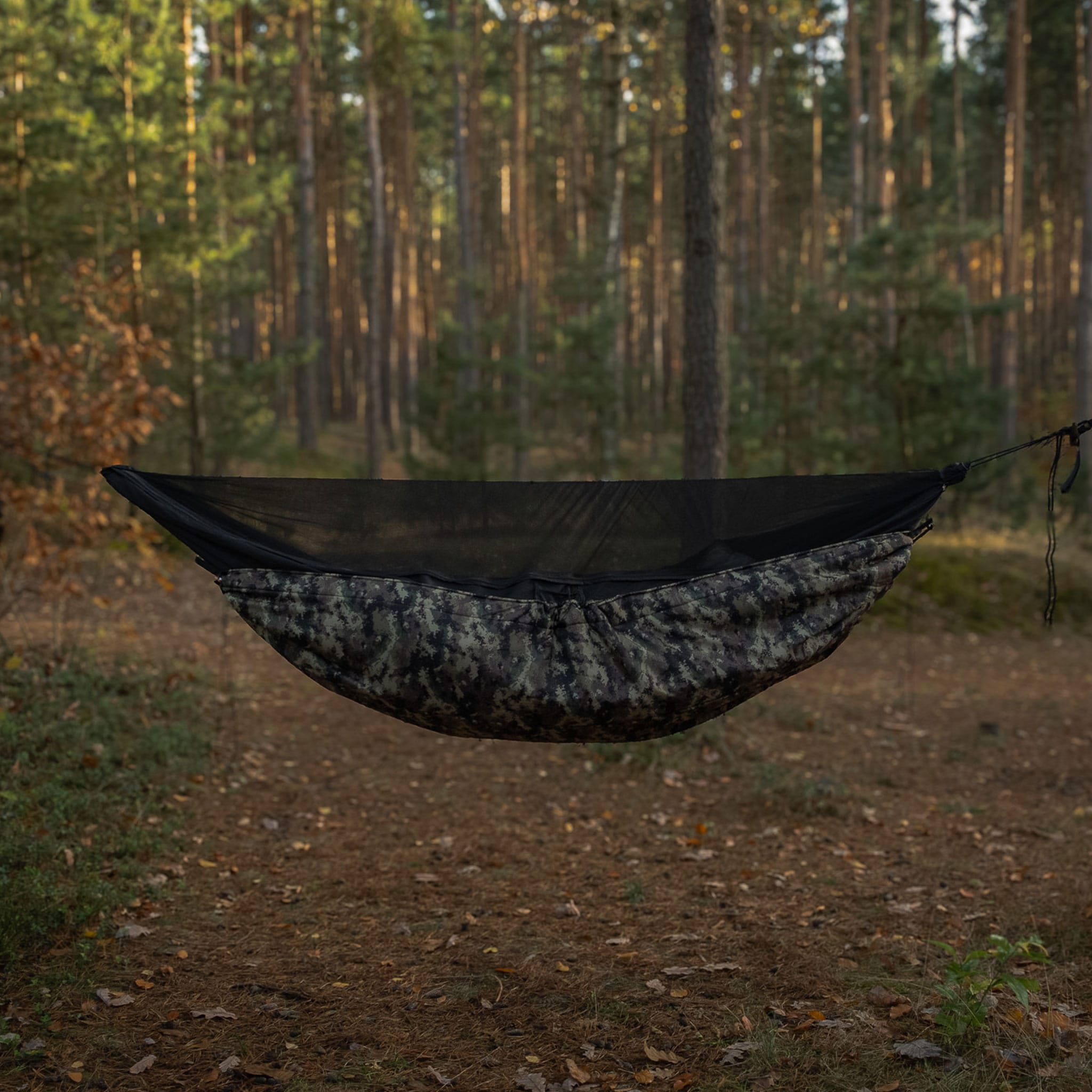 Podpinka hamakowa TigerWood Underquilt Marra 2.0 200 cm - Camo