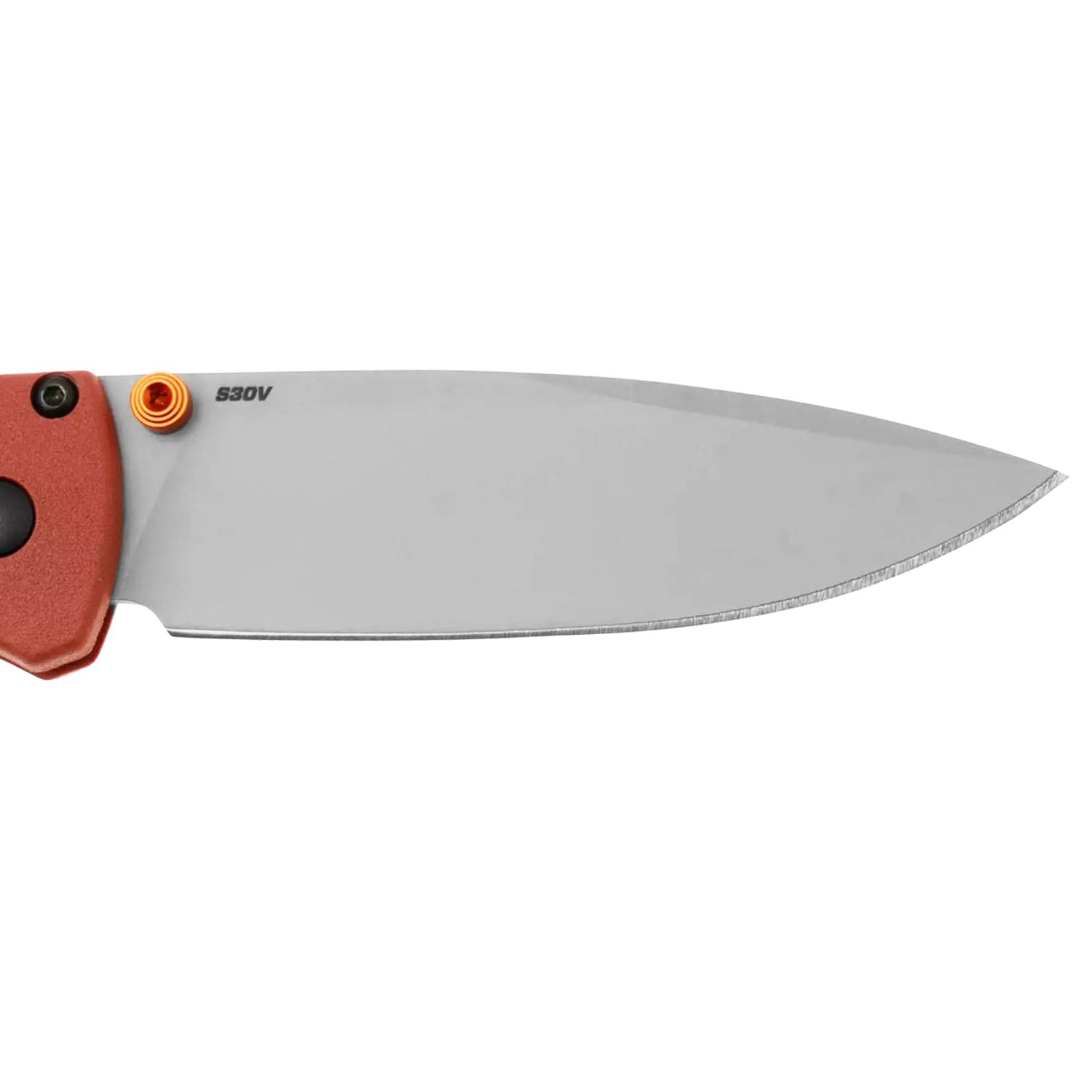 Nóż składany Benchmade Mini Bugout CPM-S30V - Orange Grivory