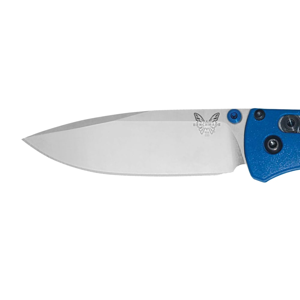 Nóż składany Benchmade Bugout CPM-S30V - Blue Grivory