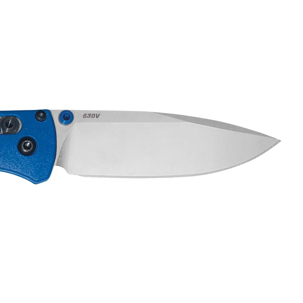 Nóż składany Benchmade Bugout CPM-S30V - Blue Grivory