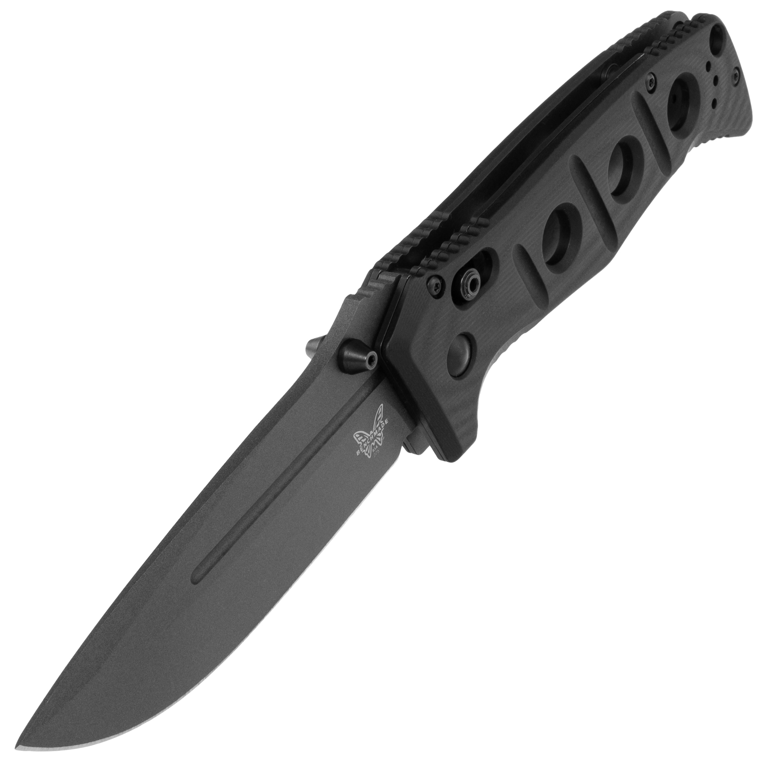 Benchmade Adamas CPM-CruWear Folding Knife - Black G10