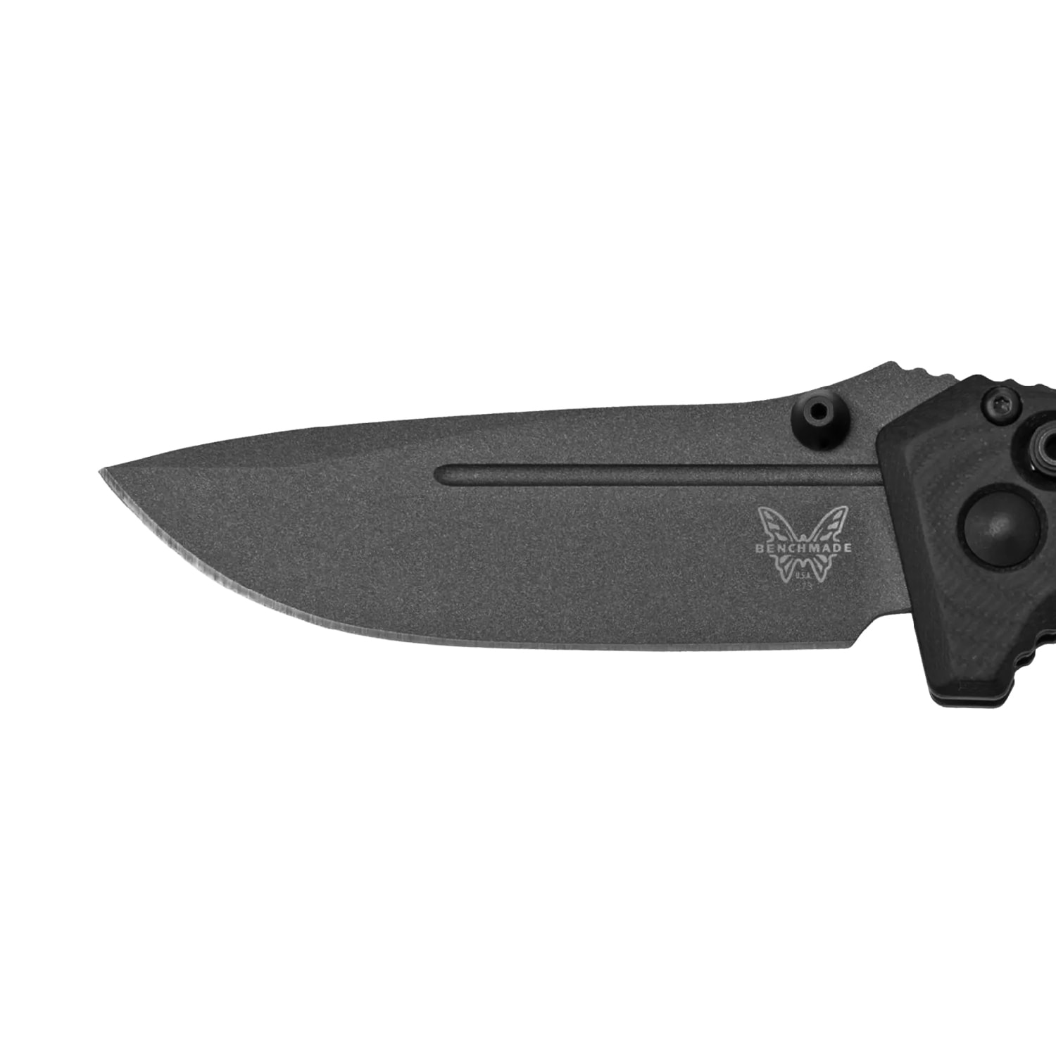 Benchmade Adamas CPM-CruWear Folding Knife - Black G10