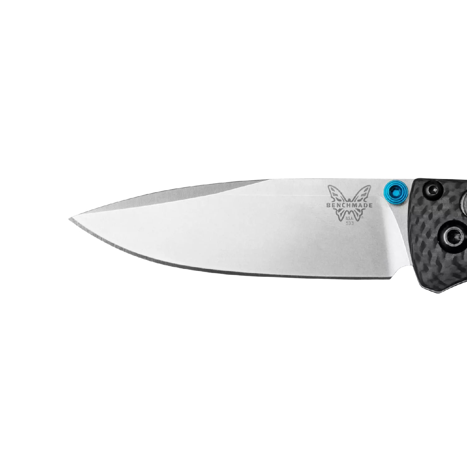 Benchmade Mini Bugout CPM-S90V Folding Knife - Black Carbon Fiber