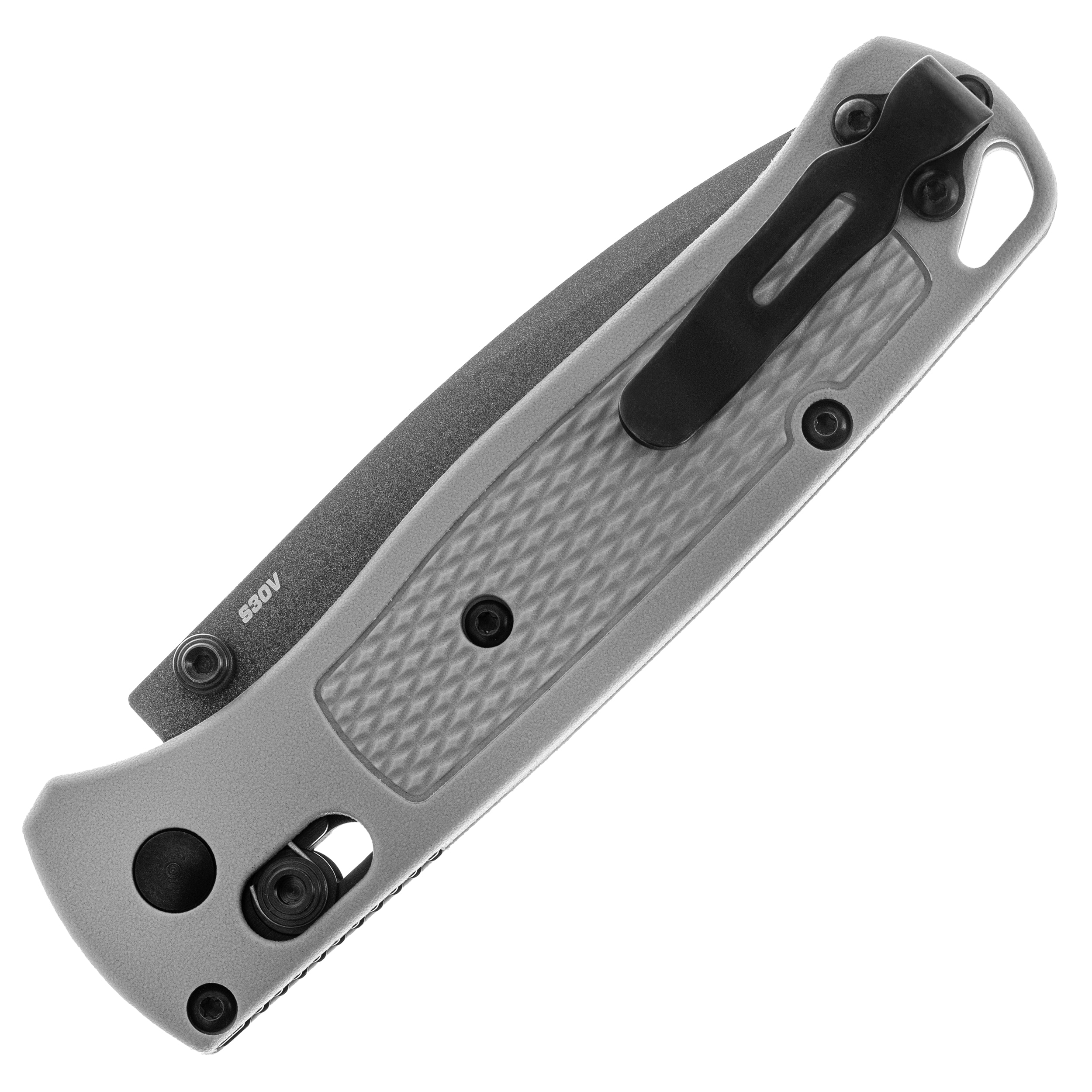Benchmade Bugout CPM-S30V Folding Knife  - Storm Gray Grivory