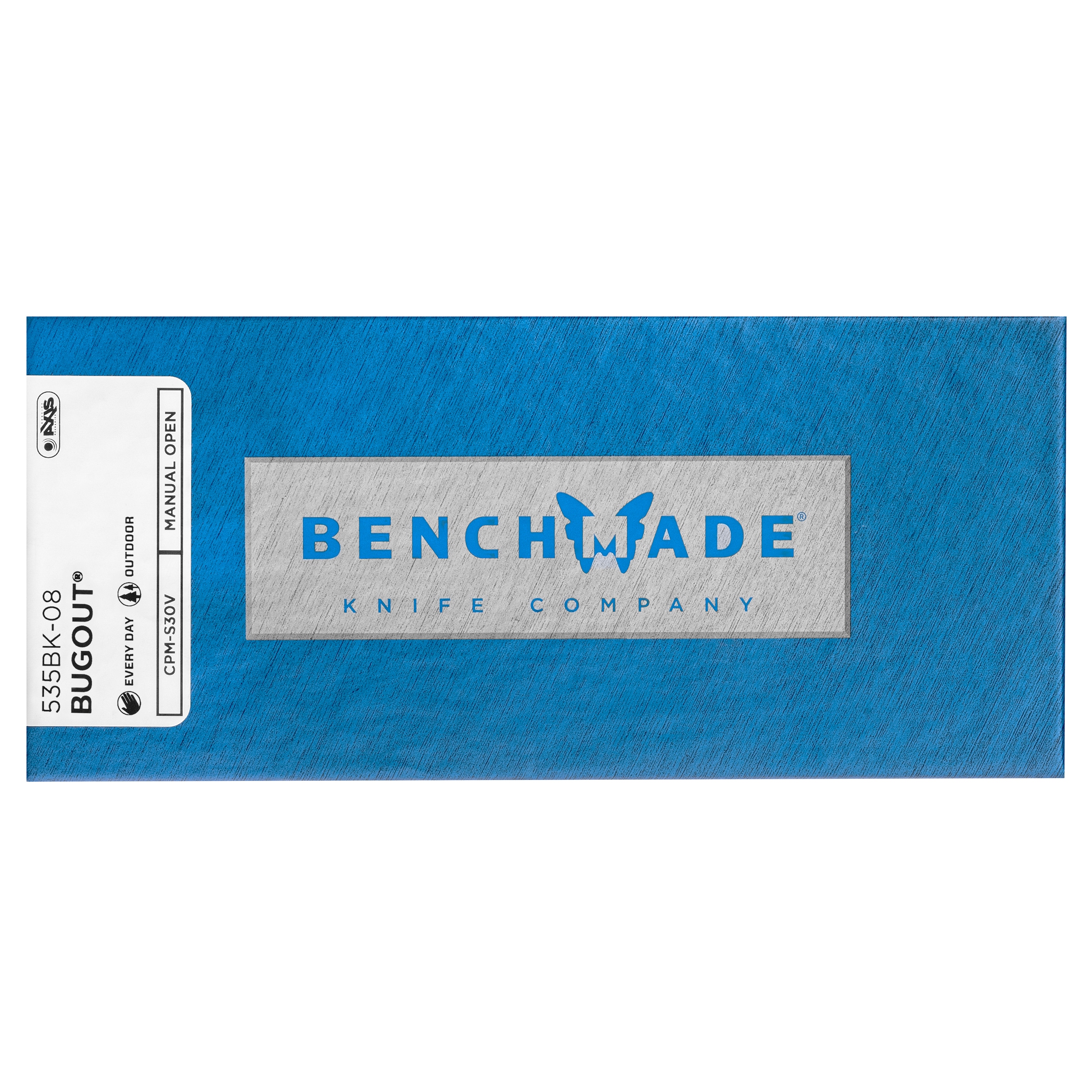 Benchmade Bugout CPM-S30V Folding Knife  - Storm Gray Grivory