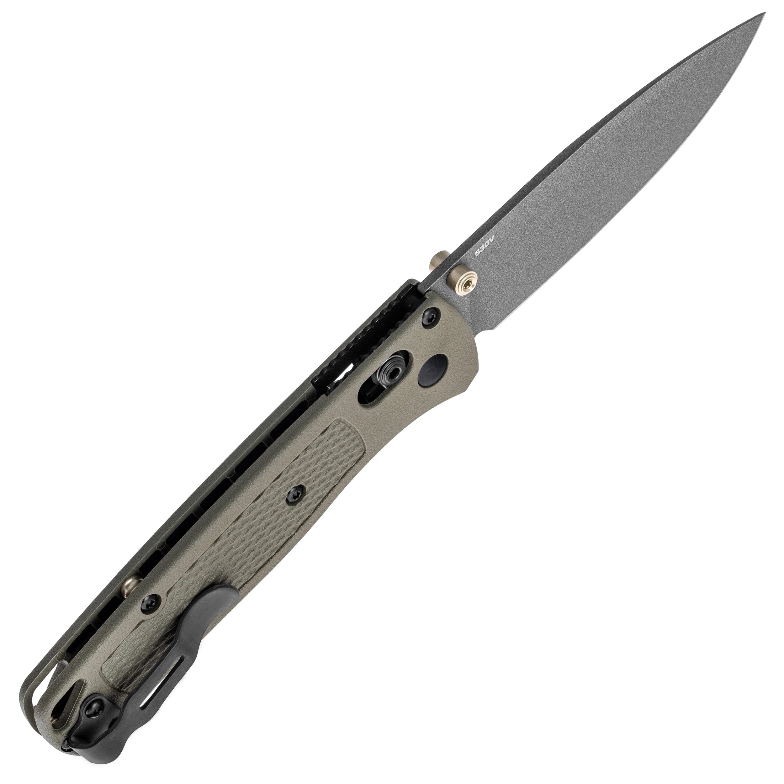 Benchmade Bugout CPM-S30V Folding Knife - Ranger Green Grivory