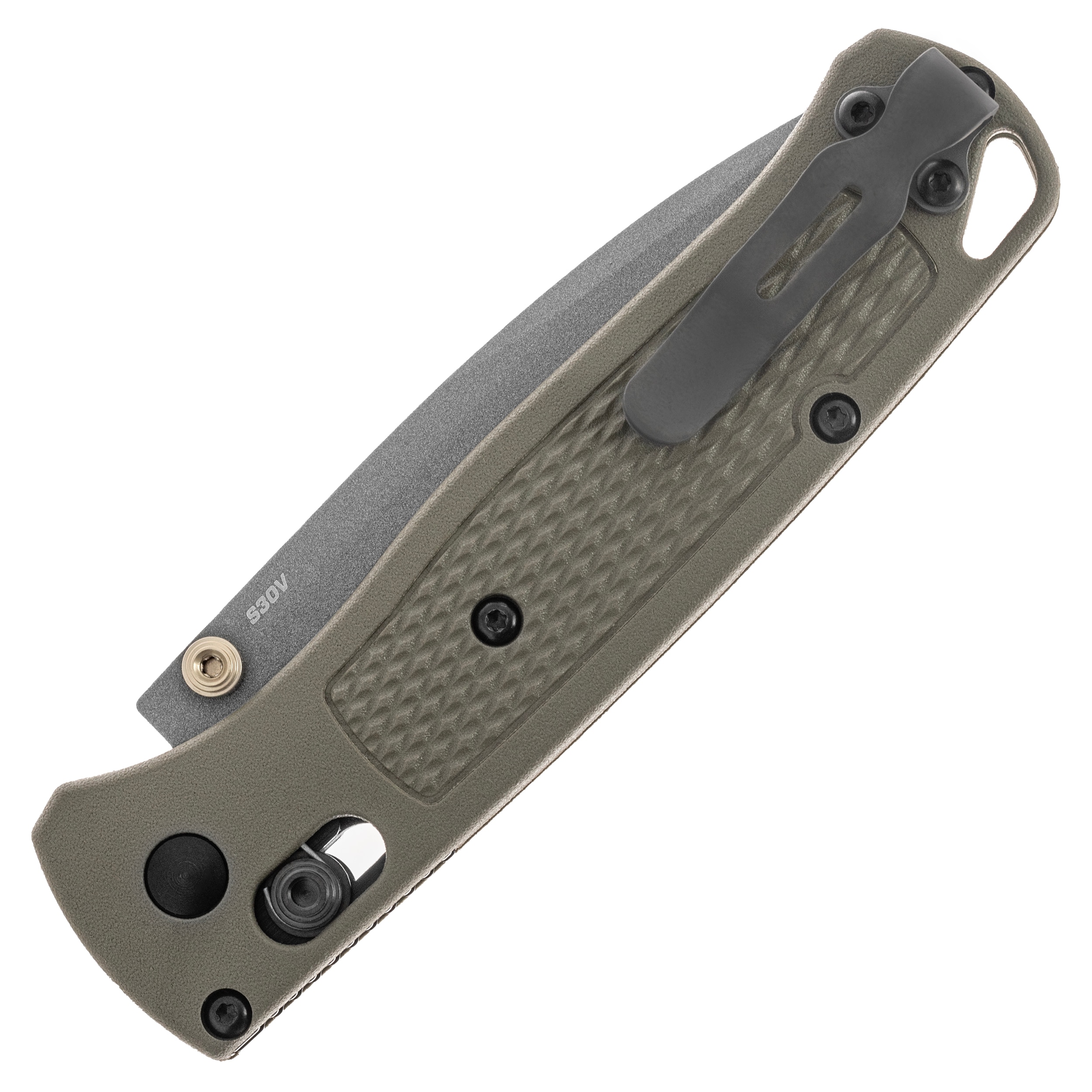 Benchmade Bugout CPM-S30V Folding Knife - Ranger Green Grivory