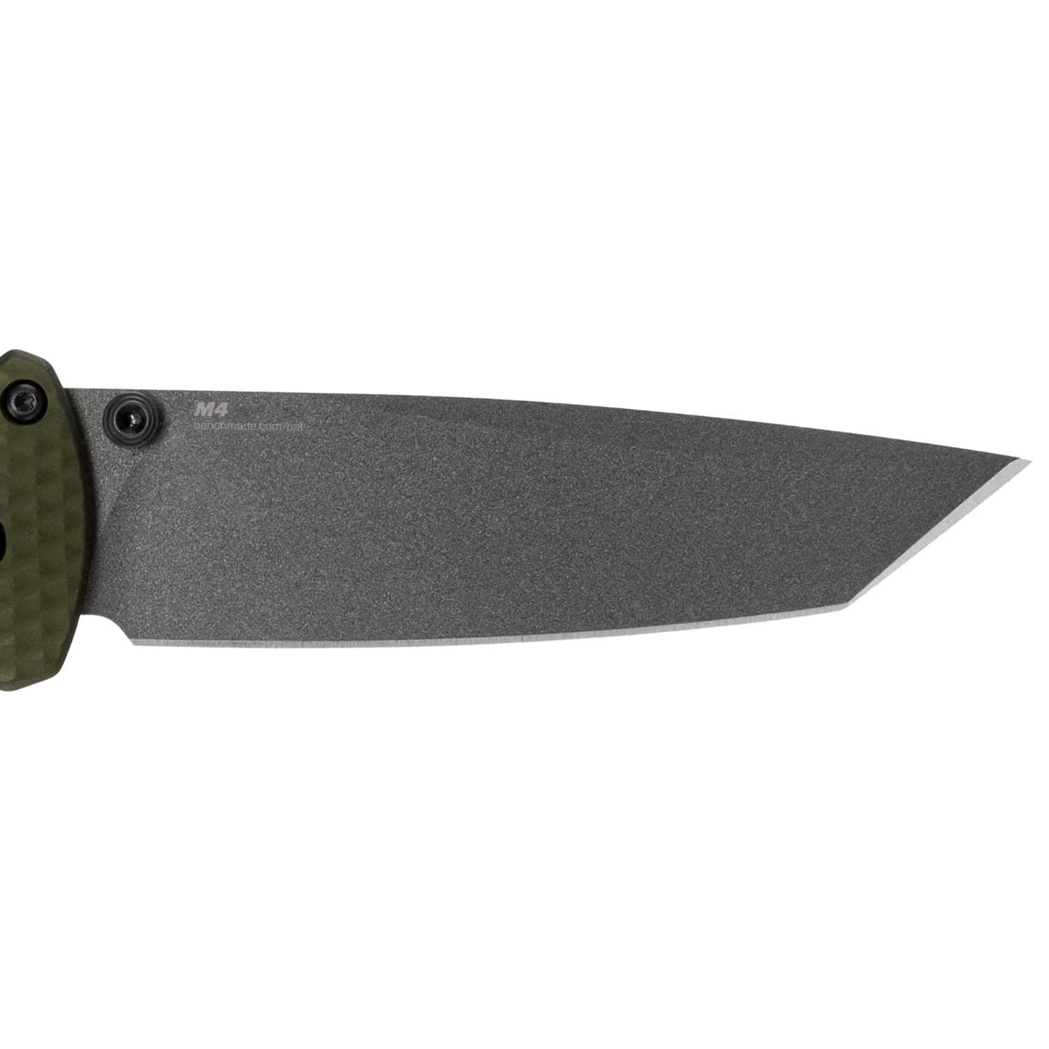 Nóż składany Benchmade Bailout CPM-M4 - Woodland Green Aluminium