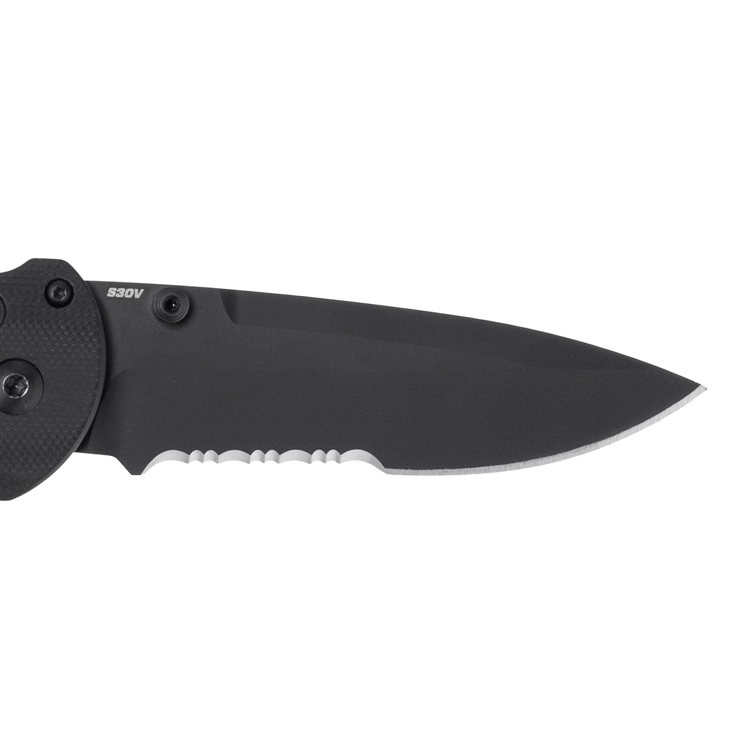 Складаний ніж Benchmade Tactical Triage CPM-S30V - Black G10