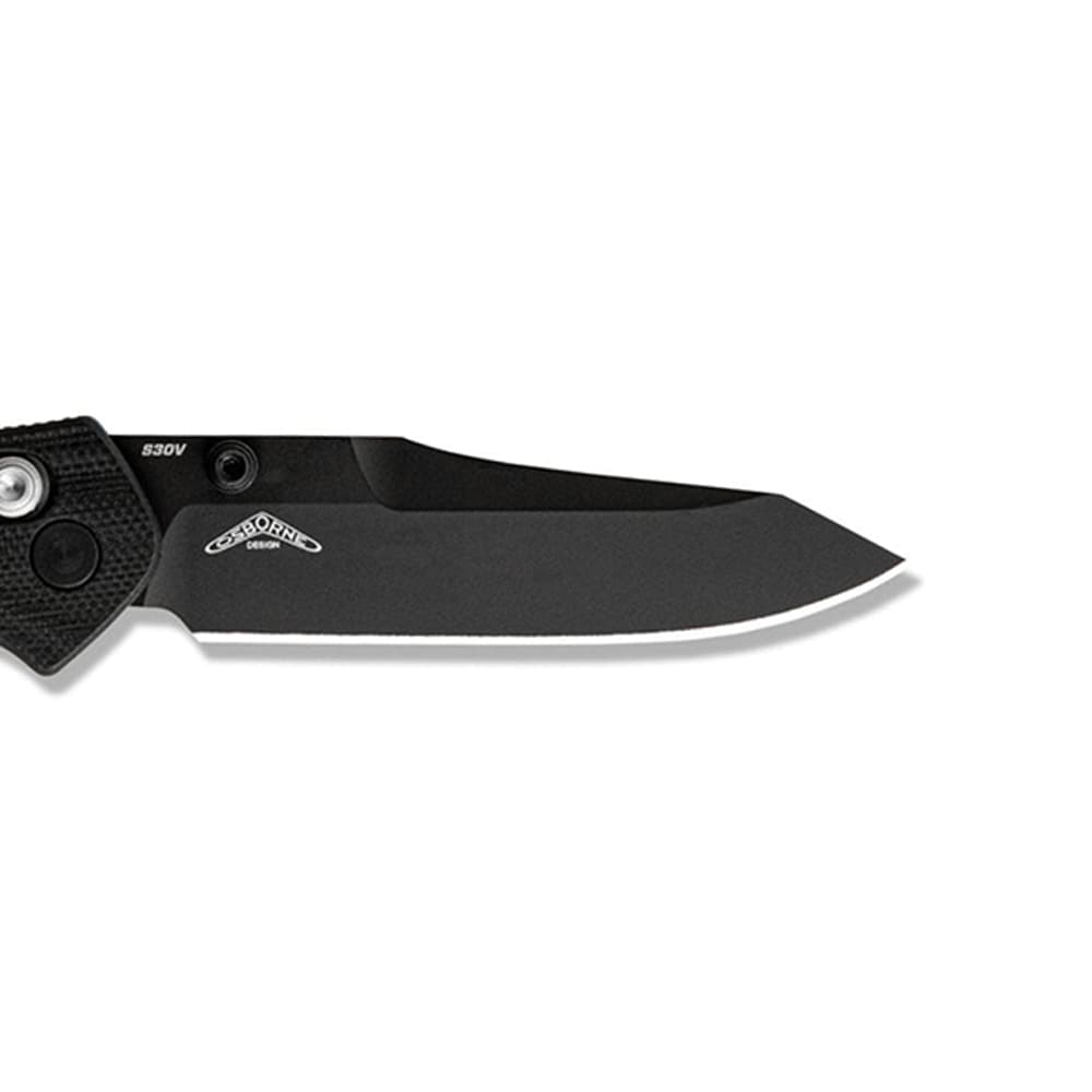 Nóż składany Benchmade Mini Osborne CPM-S30V - Blue&Black G10