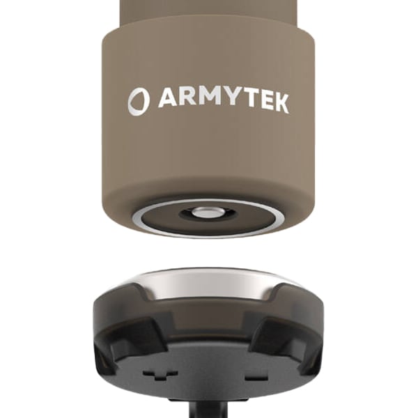 Armytek Wizard C2 Pro Magnet USB White Sand head and angle flashlight - 2500 lumens