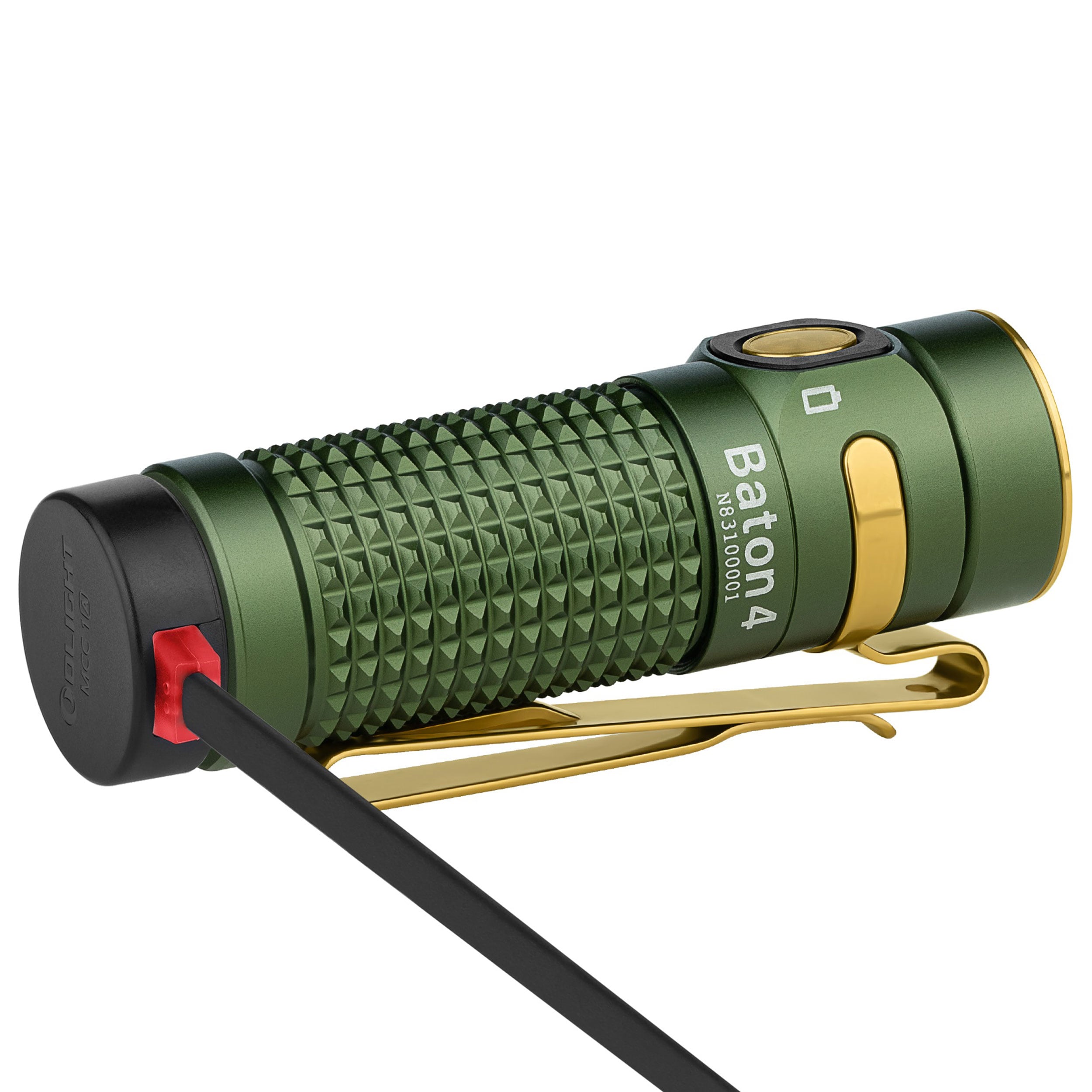 Latarka akumulatorowa Olight Baton 4 OD Green - 1300 lumenów