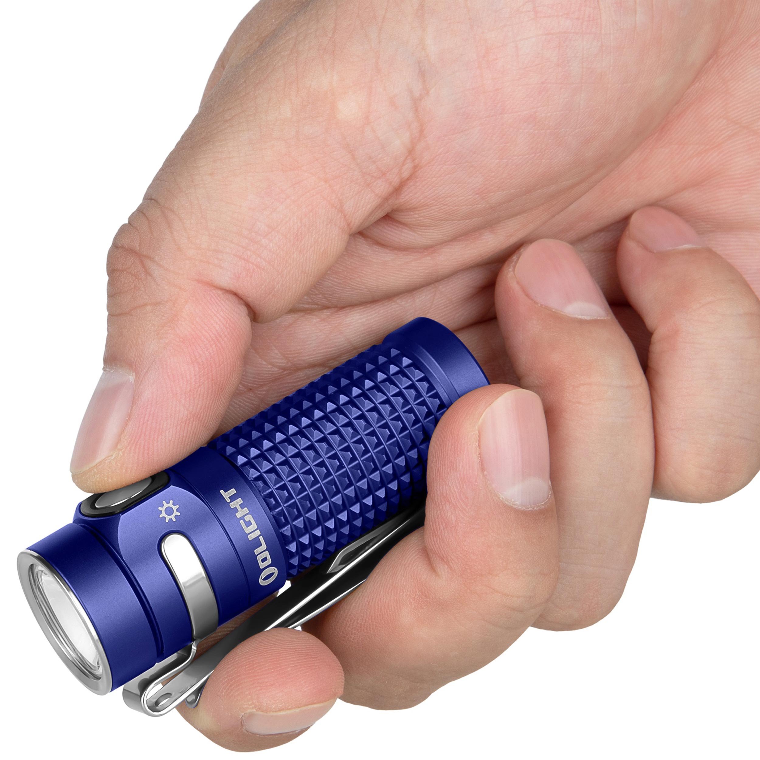 Latarka akumulatorowa Olight Baton 4 Regal Blue - 1300 lumenów