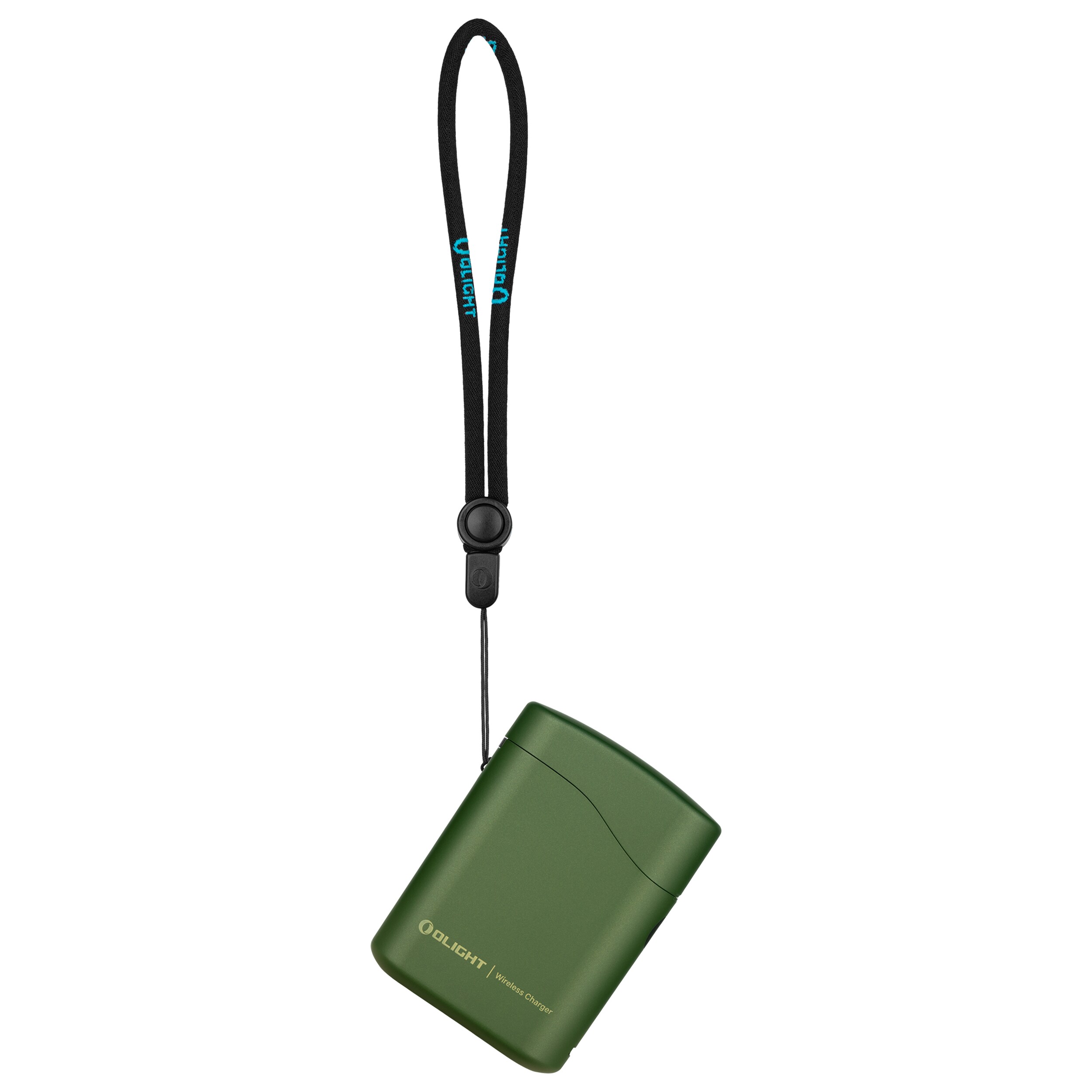 Latarka Olight Baton 4 Premium Edition OD Green z bezprzewodowym etui ładującym - 1300 lumenów