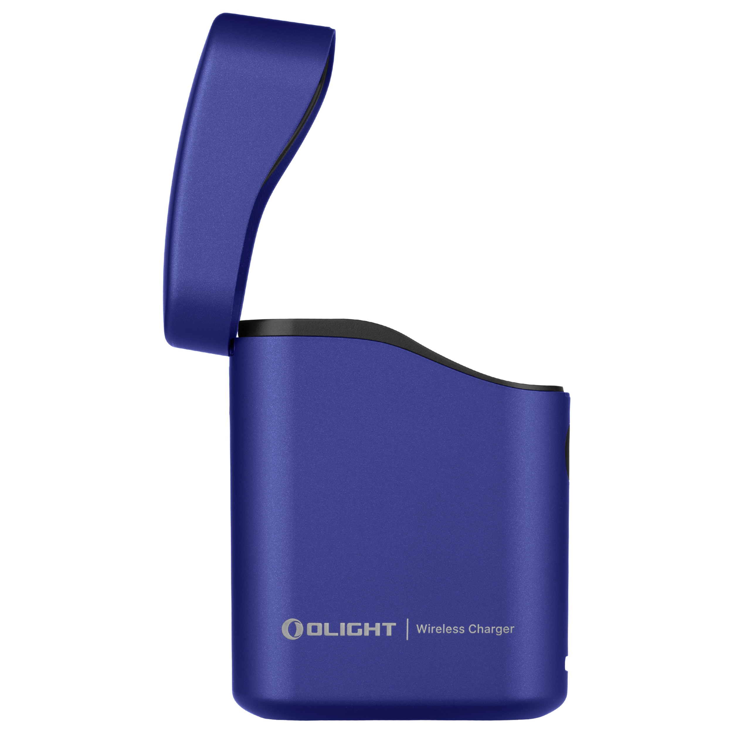 Latarka Olight Baton 4 Premium Edition Regal Blue z bezprzewodowym etui ładującym - 1300 lumenów