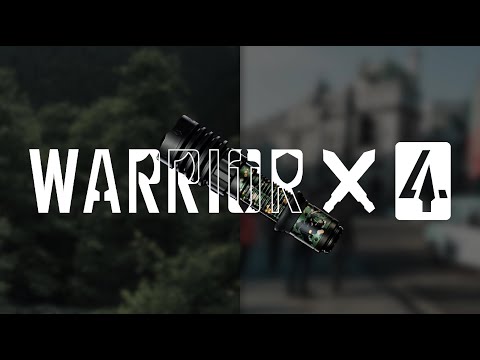 Тактичний ліхтарик Olight Warrior X 4 Matte Black - 2600 люменів
