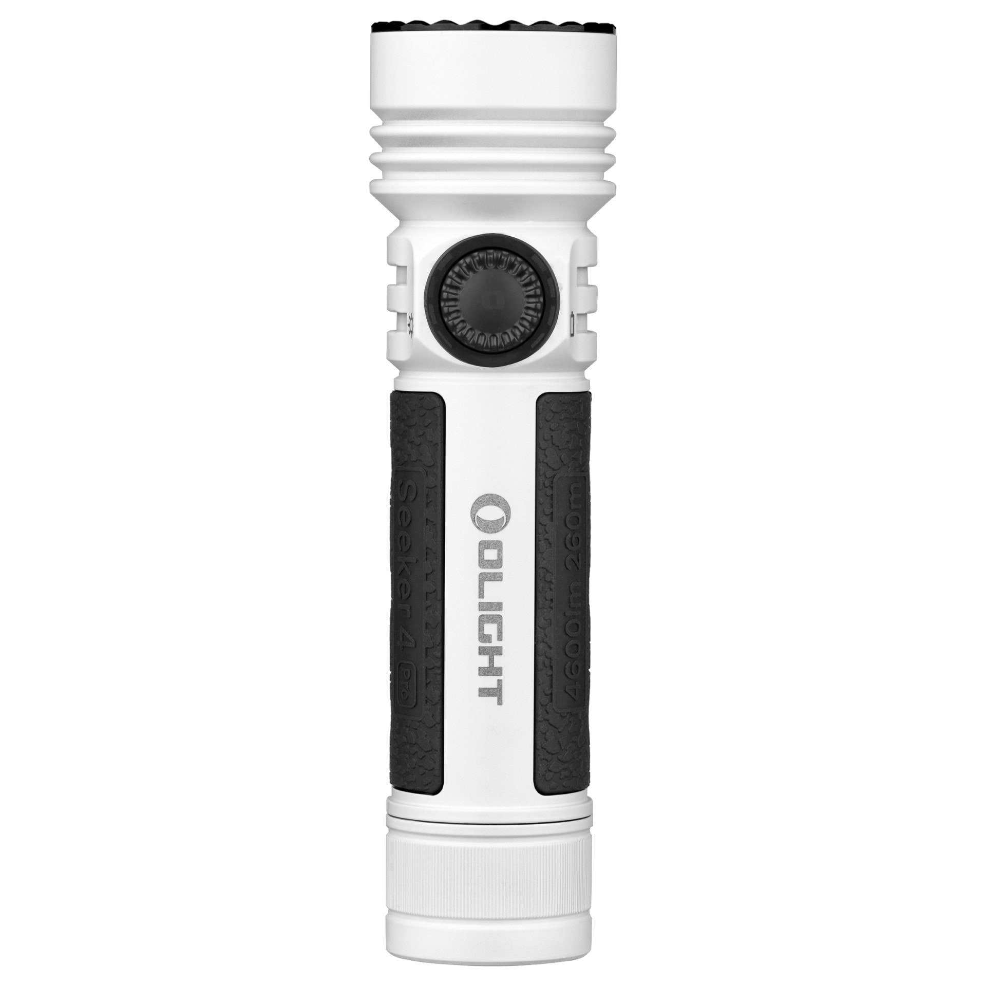 Тактично-пошуковий ліхтарик Olight Seeker 4 Pro Cool White White - 4600 люменів